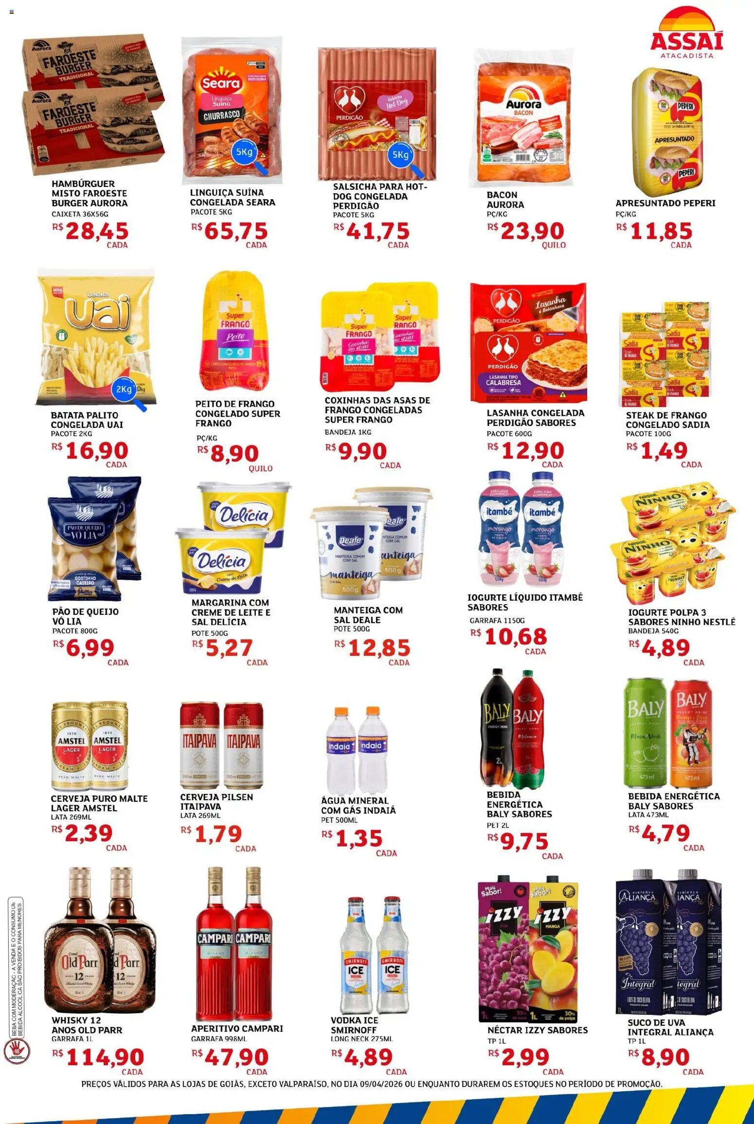 Assaí Atacadista Folheto - válido de 09.04.2026 | Página: 3