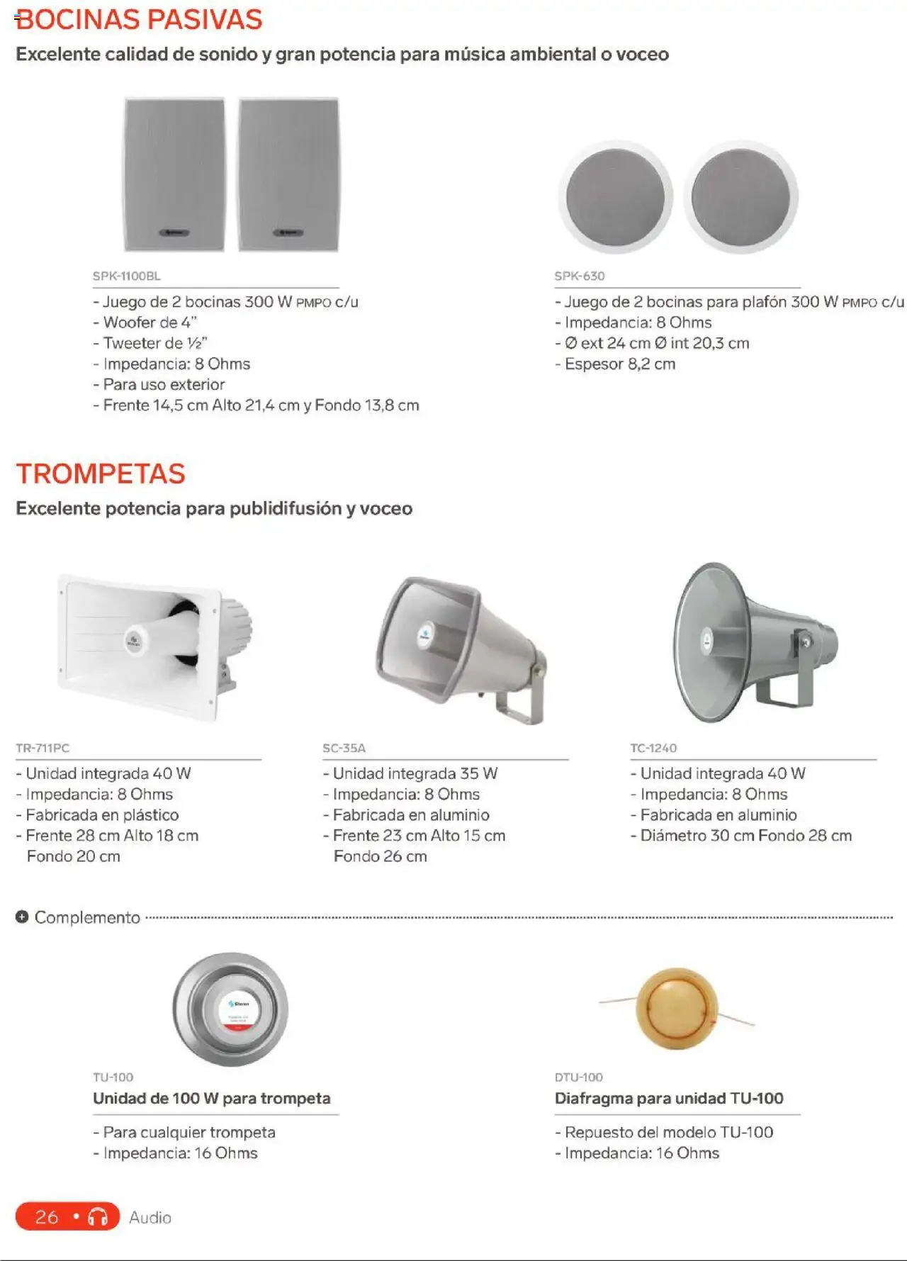 Nuevas ofertas de Steren válidas en toda la República Mexicana desde el 01.01.2025. ¡Encuentra las mejores ofertas en Steren catálogo! | Página: 44 | Productos: Audio, Juego
