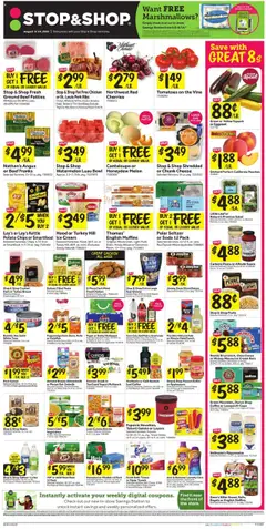 Preview of Stop & Shop weekly ads valid from 08.08.2025