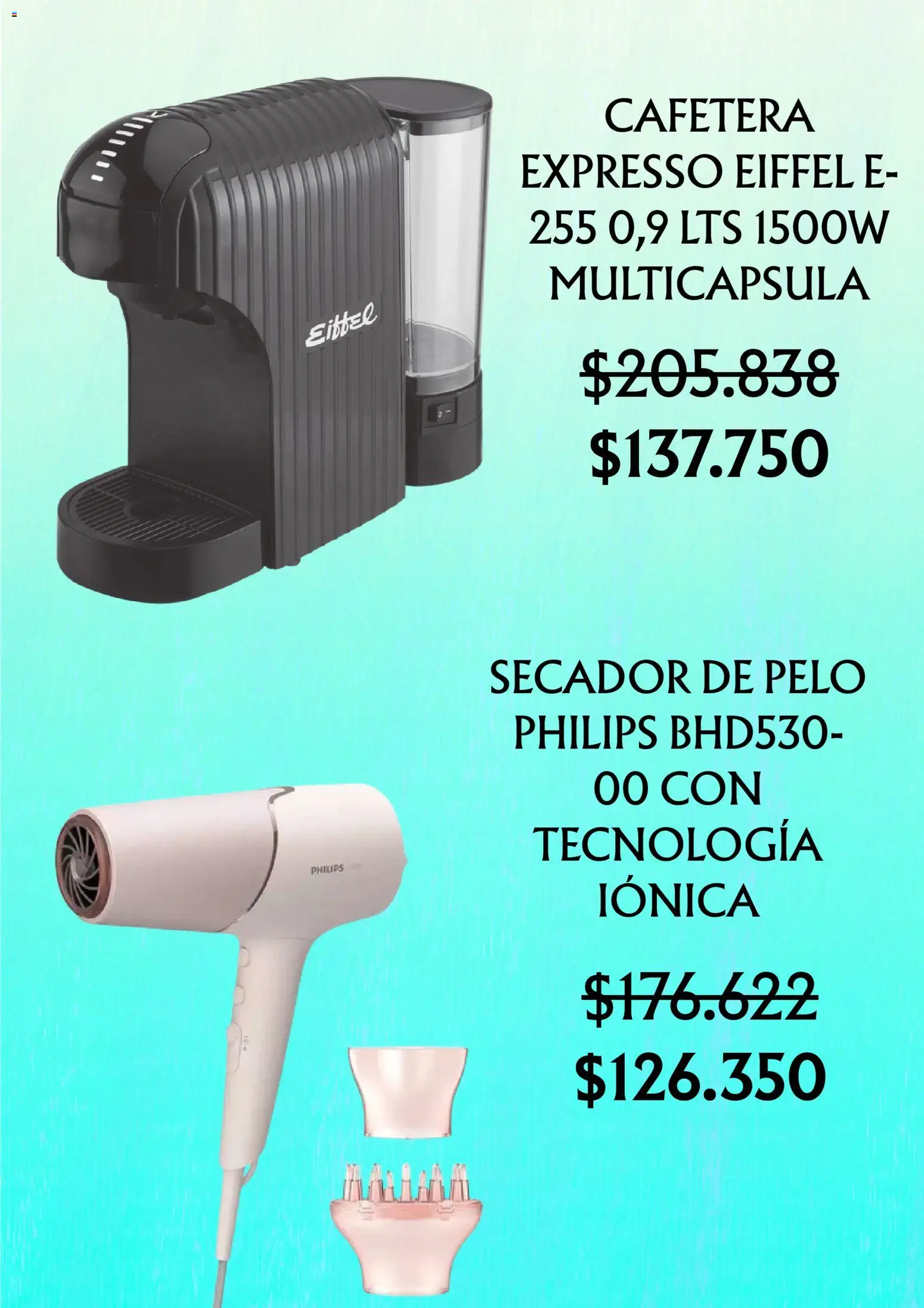 Garbarino catálogo │ válido desde el 25.02.2026 | Página: 3 | Productos: Cafetera, Secador de pelo