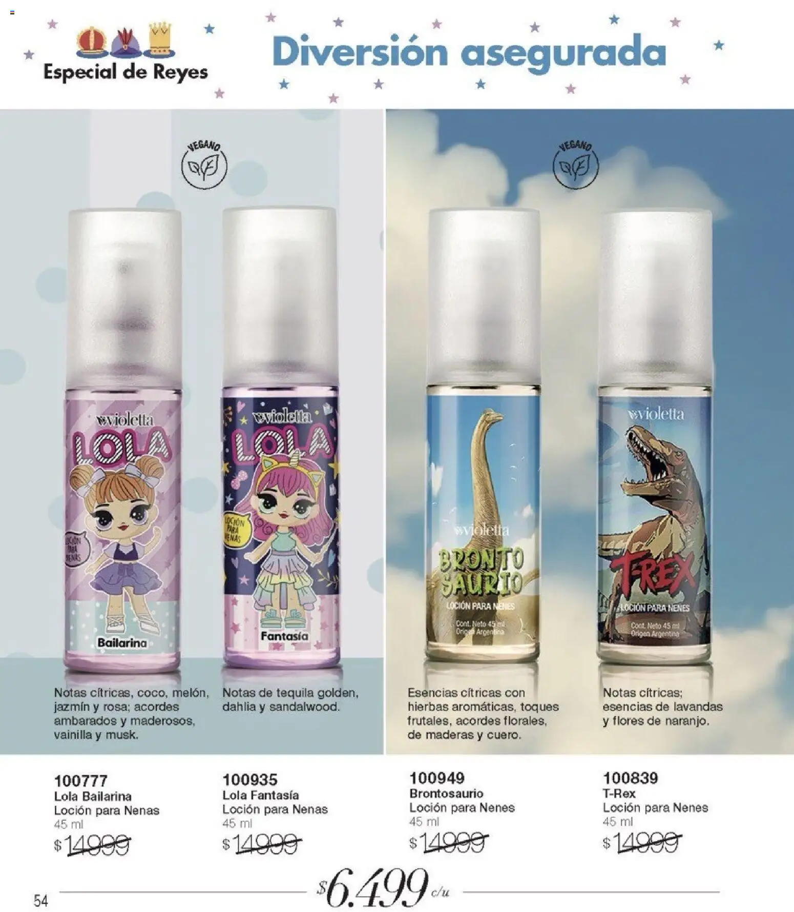 Violetta catálogo │ válido desde el 01.12.2025 | Página: 54 | Productos: Loción, Esencias