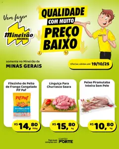 Mineirão Atacarejo - Ofertas da semana - Pré-Visualização do folheto da loja Mineirão Atacarejo, válido de 13.10.2025