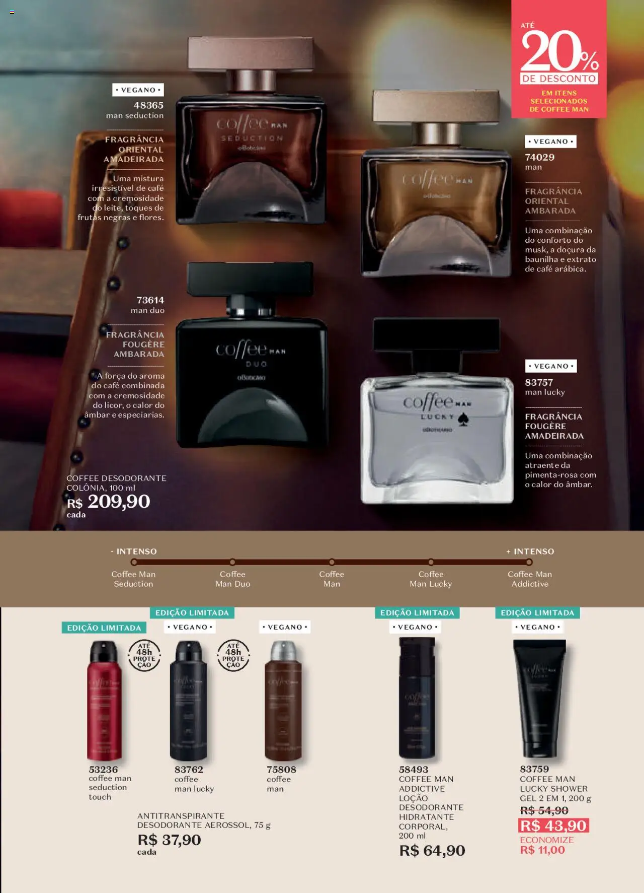 O Boticário Folheto - válido de 13.10.2025 | Página: 81 | Produtos: Fragrância, Desodorante, Café