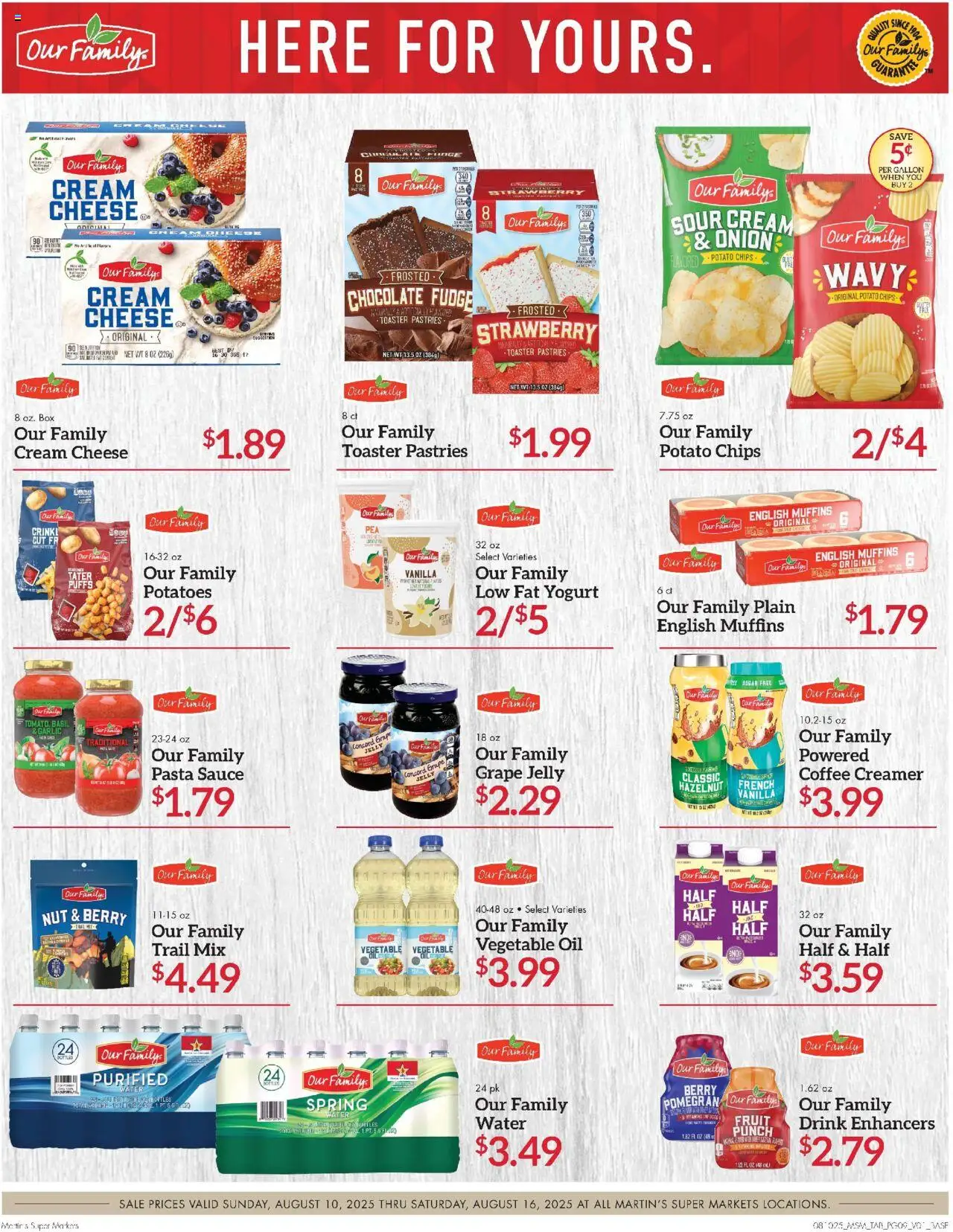 Martin’s - Next Ad - IN - valid from 10.08.2025 | Page: 9 | Products: Toaster, Yogurt, Sour cream, Cream