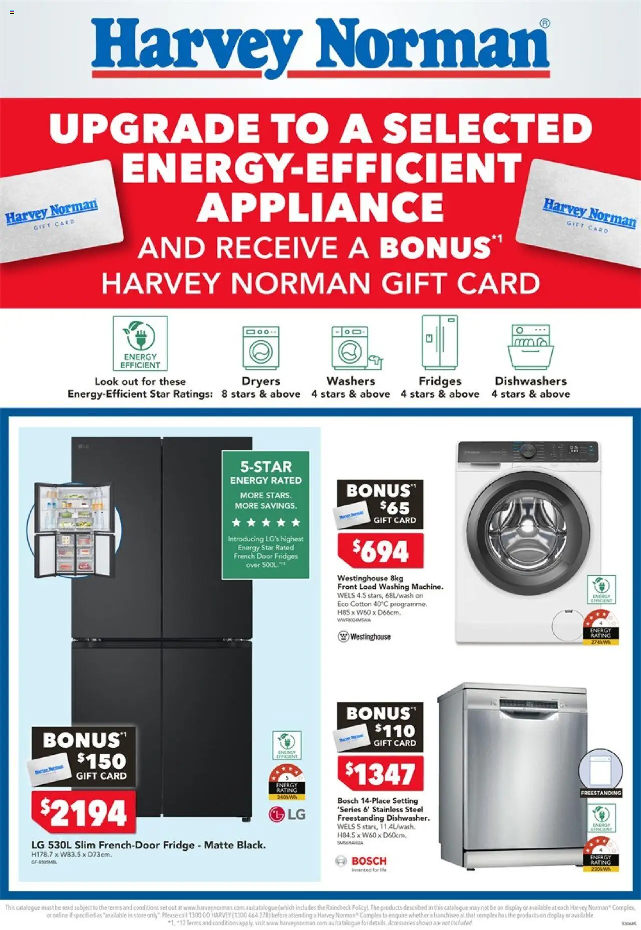 Harvey Norman catalogue - valid from 17.07.2025 | Page: 1 | Products: Door, Accessories, Appliance, Fridge