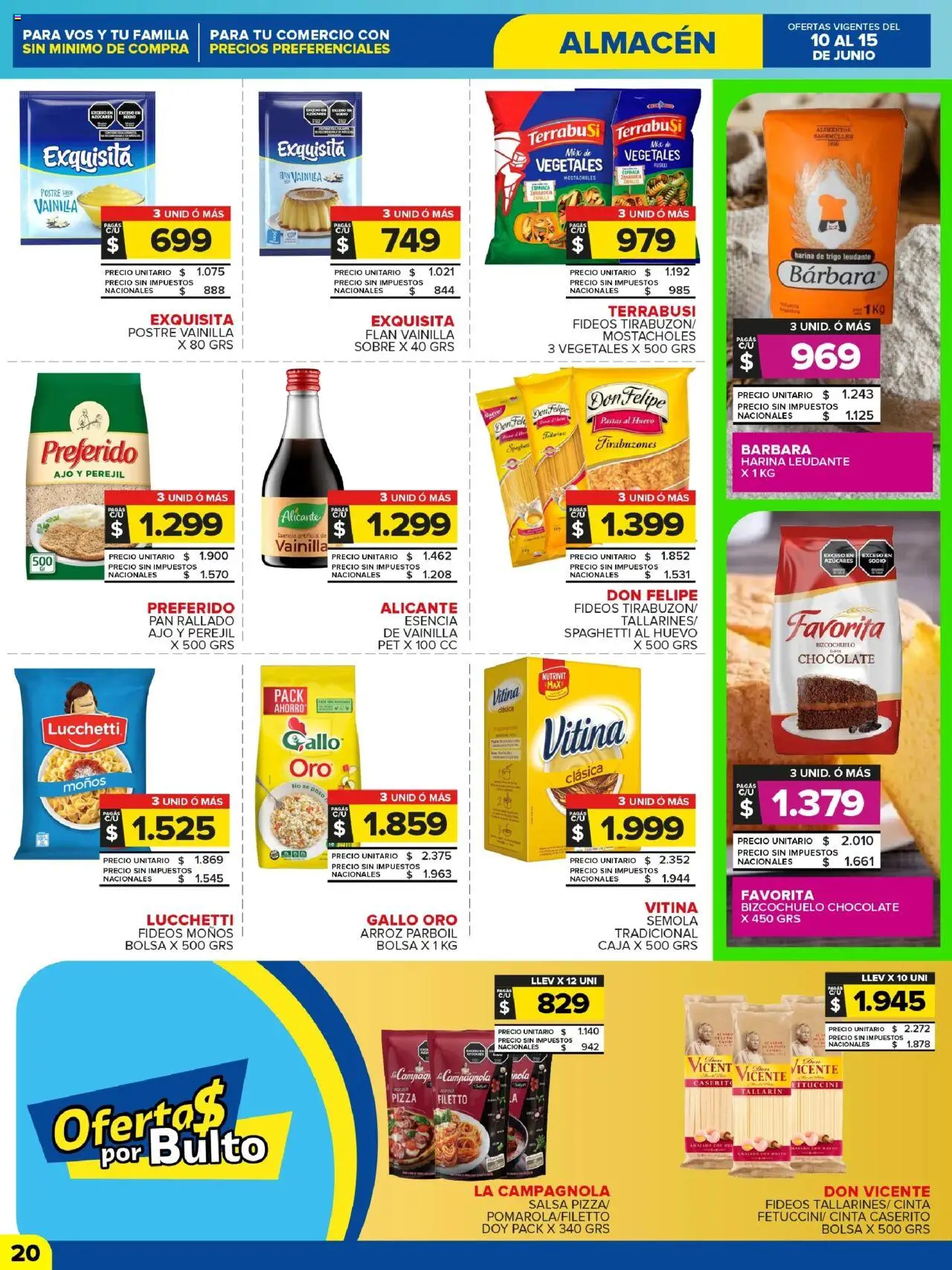 Carrefour Maxi catálogo │ válido desde el 10.06.2025 | Página: 20 | Productos: Huevo, Pan, Arroz, Pan rallado