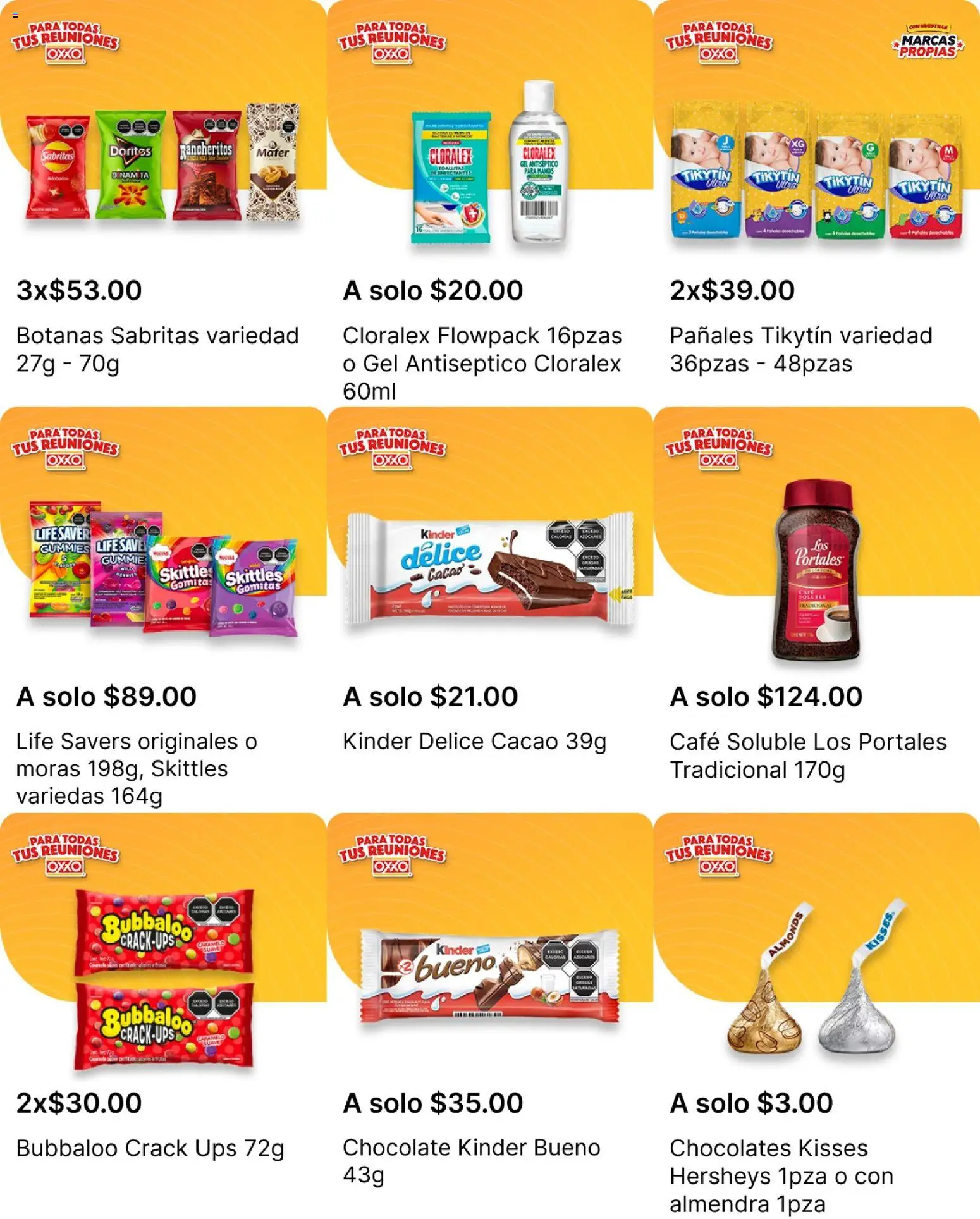 Nuevas ofertas de OXXO válidas en toda la República Mexicana desde el 16.10.2025. ¡Encuentra las mejores ofertas en OXXO folleto! | Página: 23 | Productos: Almendra, Cacao, Pañales, Gomitas