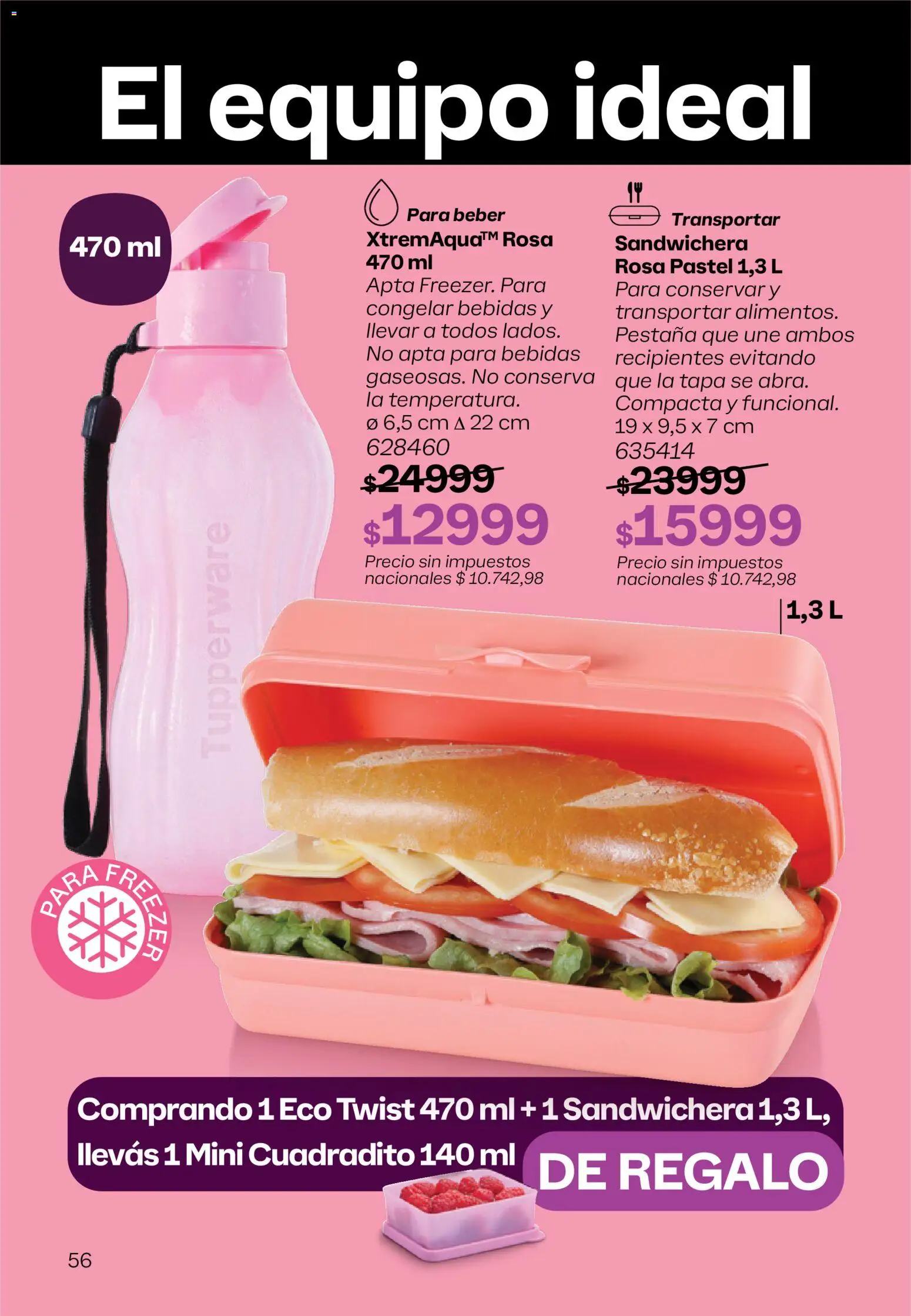 Tupperware Black Friday │ válido desde el 27.11.2025 | Página: 57 | Productos: Sandwichera
