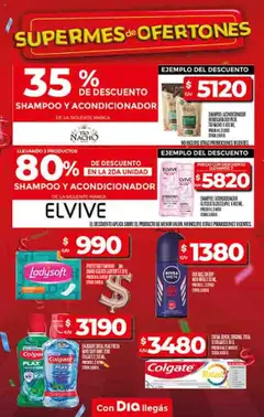 Supermercado DIA Ofertas │ válido desde el 16.07.2025 | Página: 20 | Productos: Sobre, Shampoo, Acondicionador