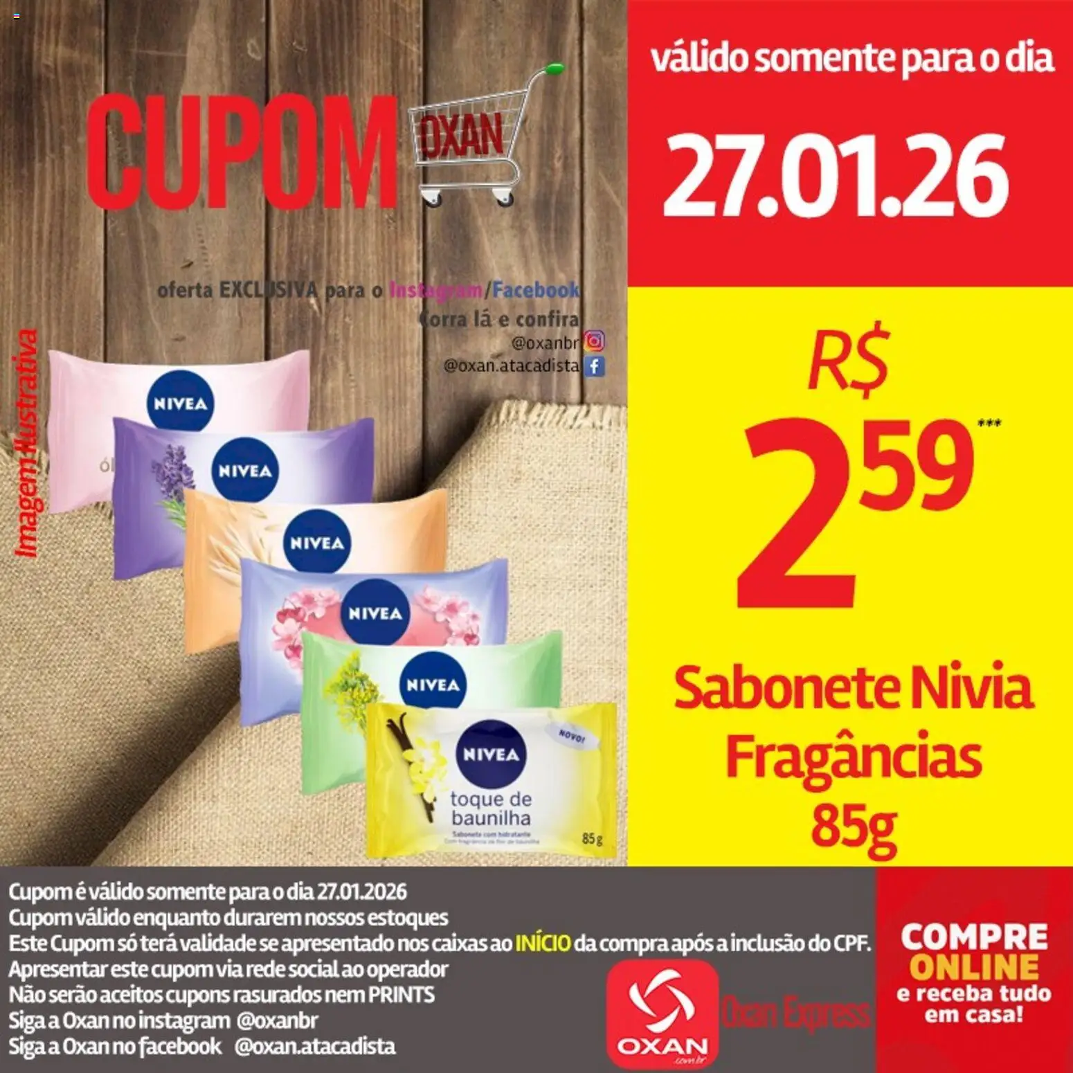 Oxan Atacadista Folheto - válido de 27.01.2026 | Página: 17 | Produtos: Sabonete