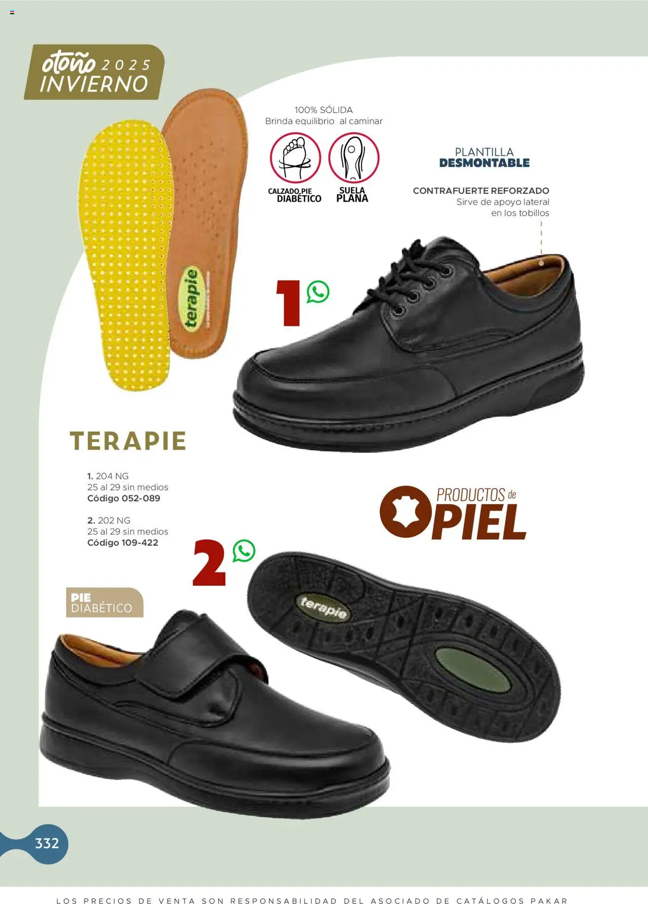 Nuevas ofertas de SC Pakar válidas en toda la República Mexicana desde el 24.07.2025. ¡Encuentra las mejores ofertas en SC Pakar - Catálogo Hombre otoño / invierno! | Página: 332