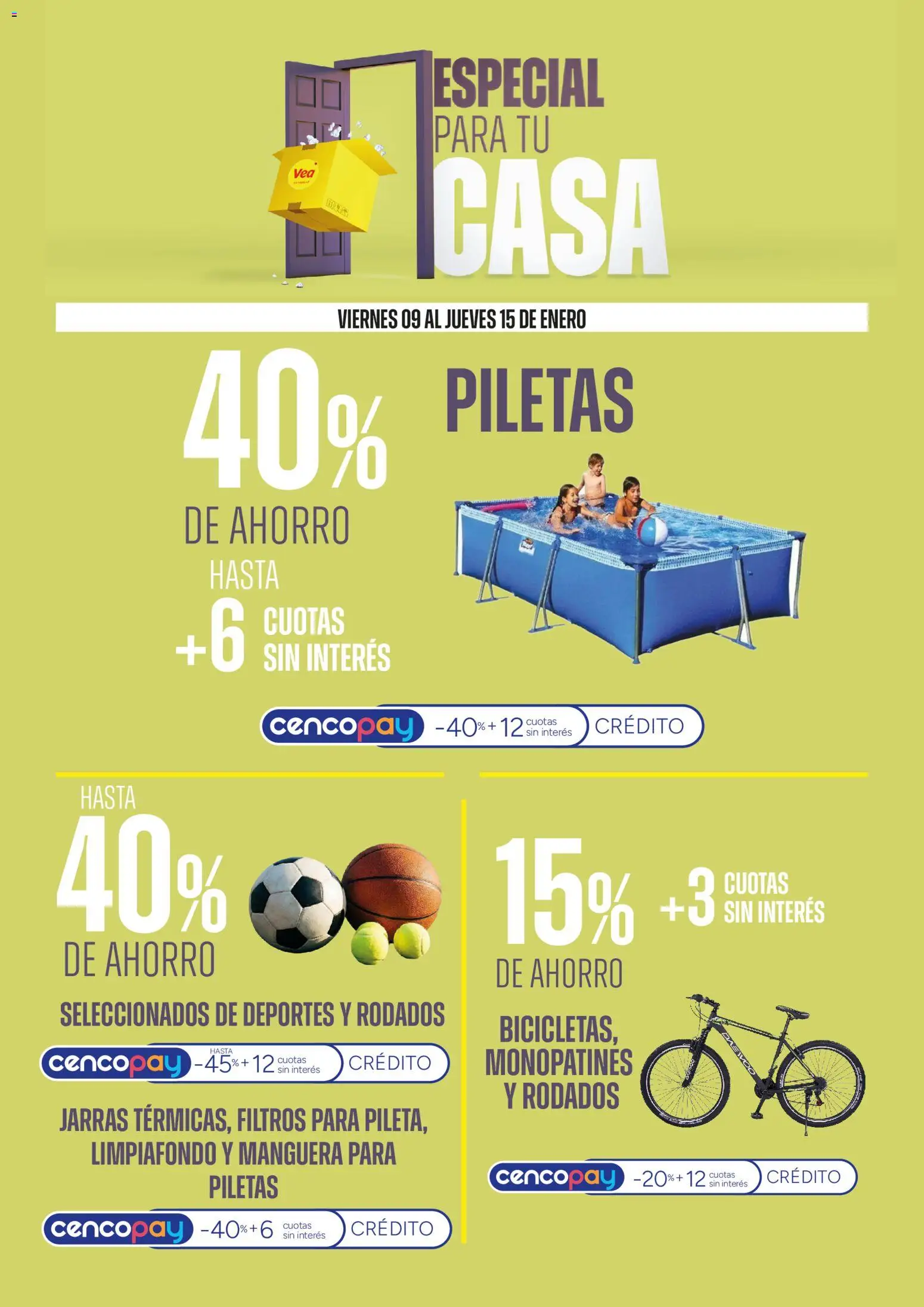 Vea - Ofertas especial para tu casa │ válido desde el 09.01.2026 | Página: 3 | Productos: Manguera