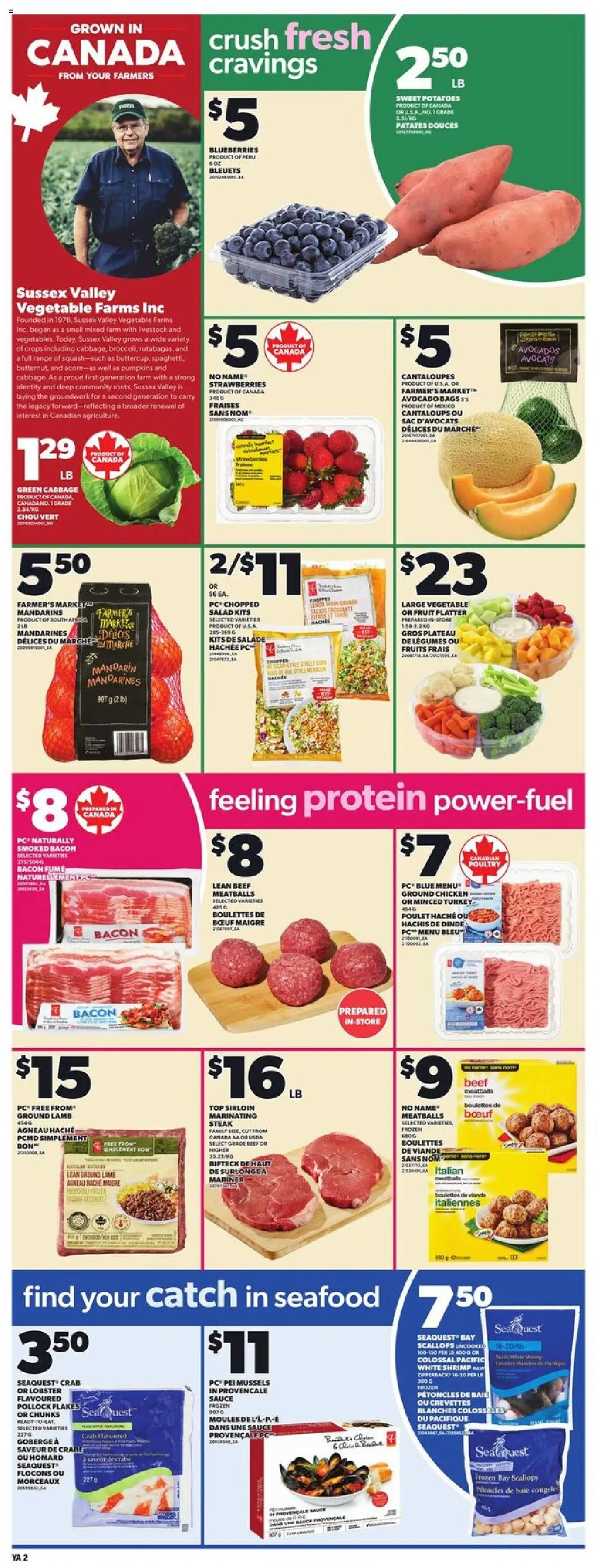 Independent Grocer flyer valid from 25.09.2025 | Page: 3 | Products: Beef, Strawberries, Turkey, Chicken