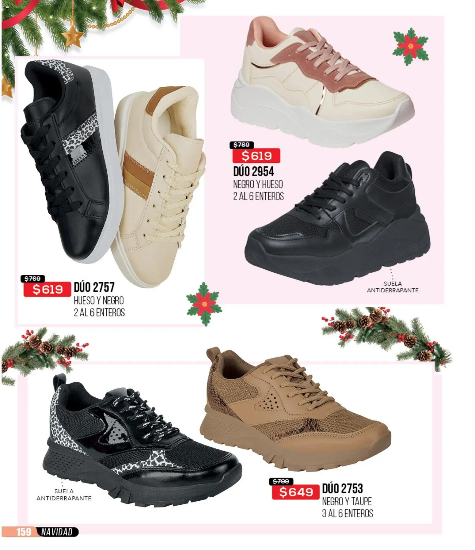 Nuevas ofertas de Cklass válidas en toda la República Mexicana desde el 30.11.2025. ¡Encuentra las mejores ofertas en Cklass catálogo Rebajas Navideñas Calzado! | Página: 160