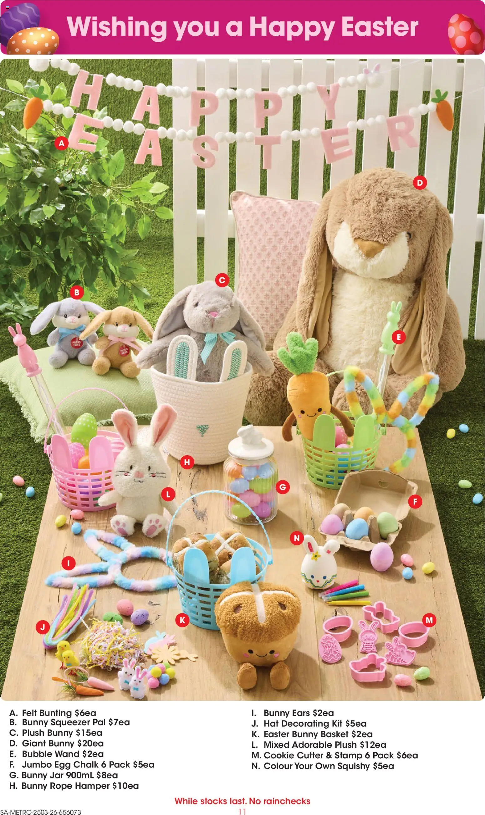 Coles catalogue - valid from 25.03.2026 | Page: 11 | Products: Basket, Hat, Cutter