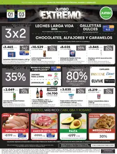 Vista previa Jumbo ofertas válido desde el 01.08.2025