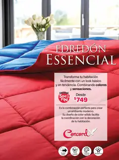Vista previa de Colchas Concord Buen Fin, nuevo folleto de la tienda, válido en México a partir del 01.11.2025 | Página: 148