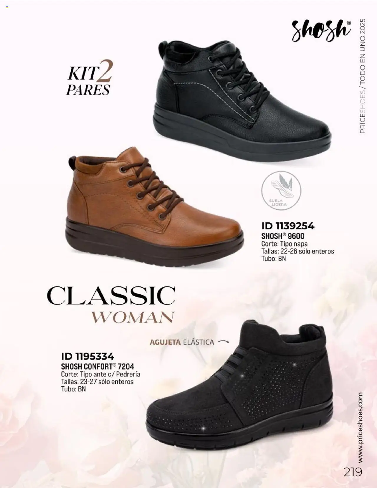 Nuevas ofertas de Price Shoes válidas en toda la República Mexicana desde el 05.05.2025. ¡Encuentra las mejores ofertas en Price Shoes catálogo Todo En 1 2025! | Página: 217