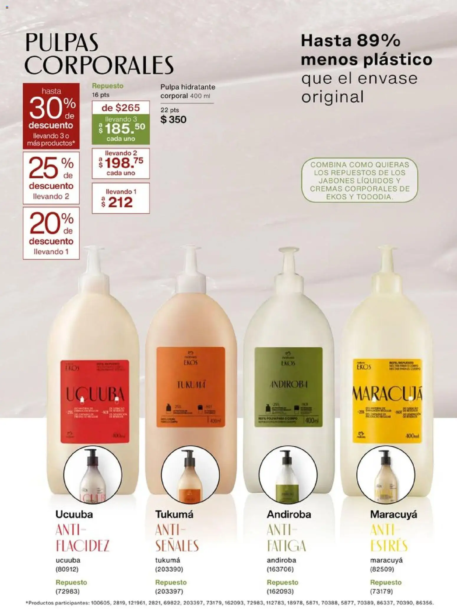 Nuevas ofertas de Natura válidas en toda la República Mexicana desde el 20.12.2025. ¡Encuentra las mejores ofertas en Natura campaña 1 2026! | Página: 109