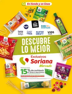 Vista previa de Soriana Descubre lo mejor Mercado Nacional, nuevo folleto de la tienda, válido en México a partir del 26.03.2026