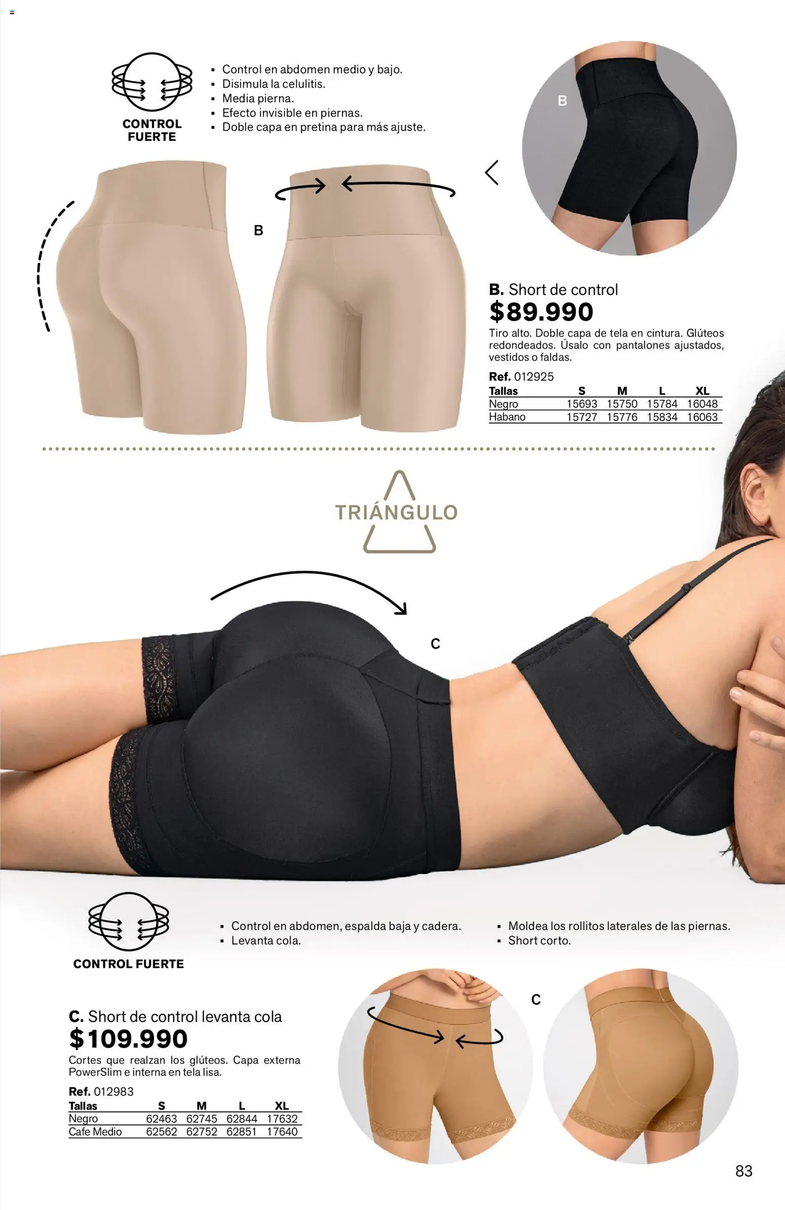 Leonisa revista - valida desde el 03.04.2026 | Página: 83 | Productos: Short, Pantalones, Café