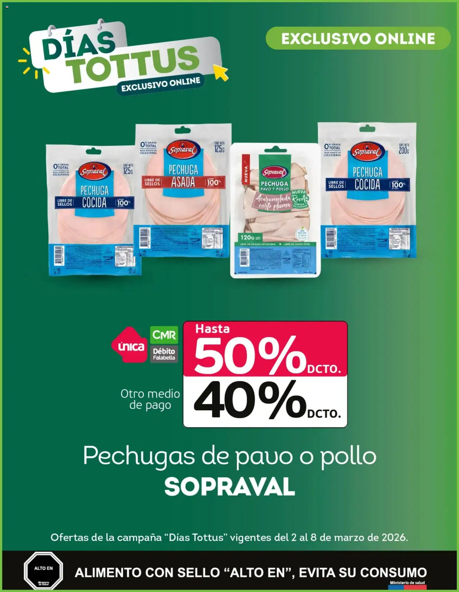 Tottus ofertas  │ válido desde el 02.03.2026 | Página: 4 | Productos: Campana, Pollo