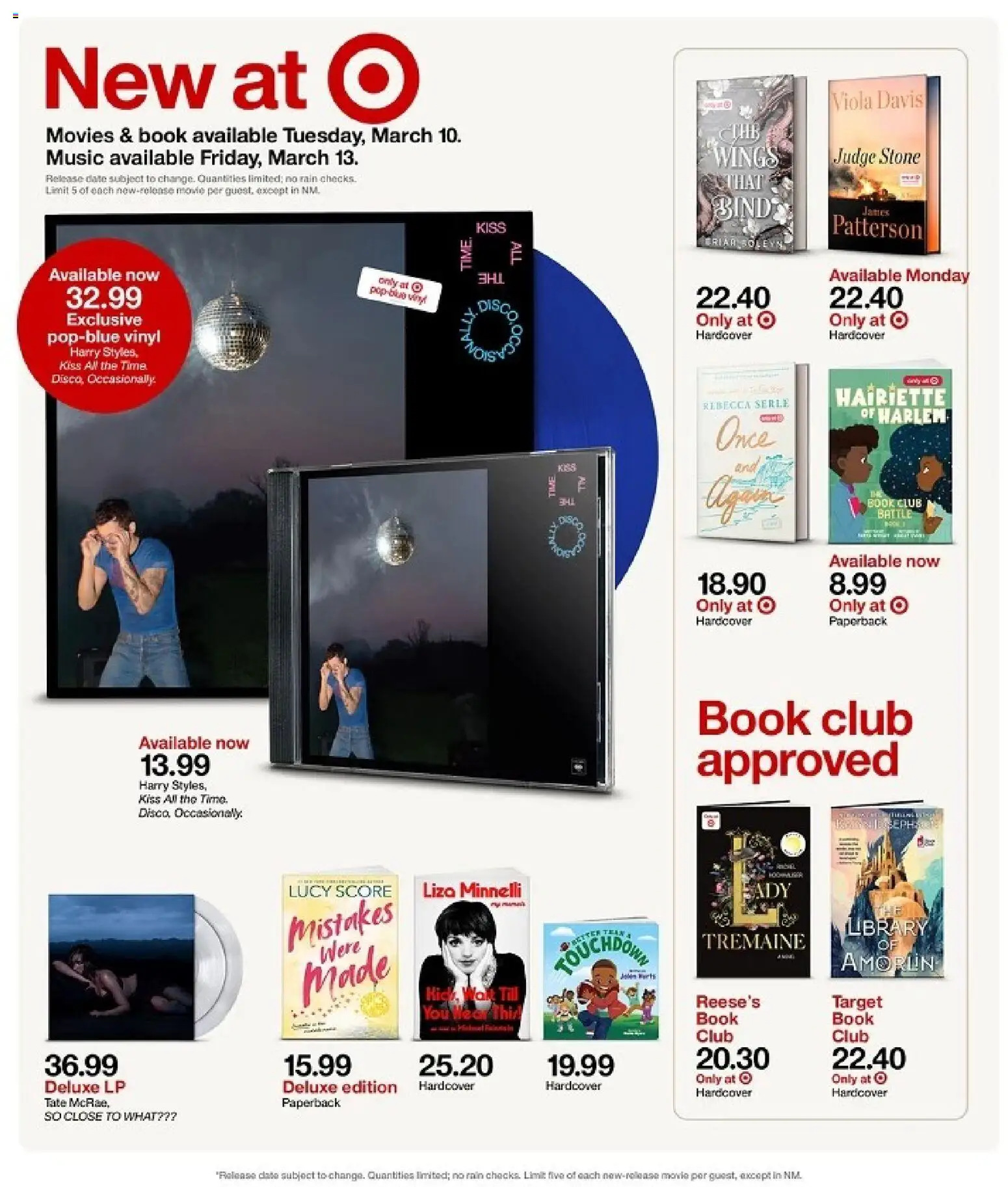 Target Weekly Ad - valid from 08.03.2026 | Page: 8 | Products: Date