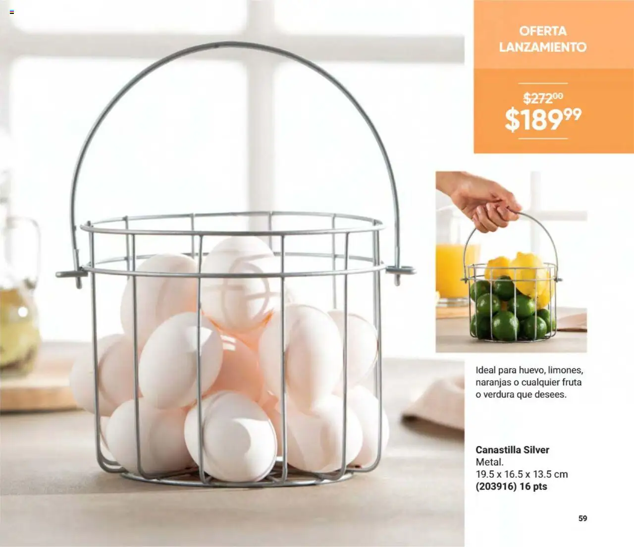 Nuevas ofertas de AVON válidas en toda la República Mexicana desde el 09.08.2025. ¡Encuentra las mejores ofertas en AVON - Casa & Estilo 13 2025! | Página: 61 | Productos: Naranjas