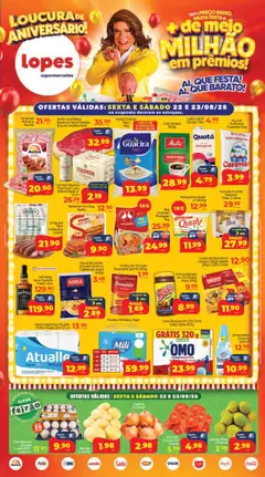 Lopes Supermercados - Ofertas da semana - Pré-Visualização do folheto da loja Lopes Supermercados, válido de 22.08.2025