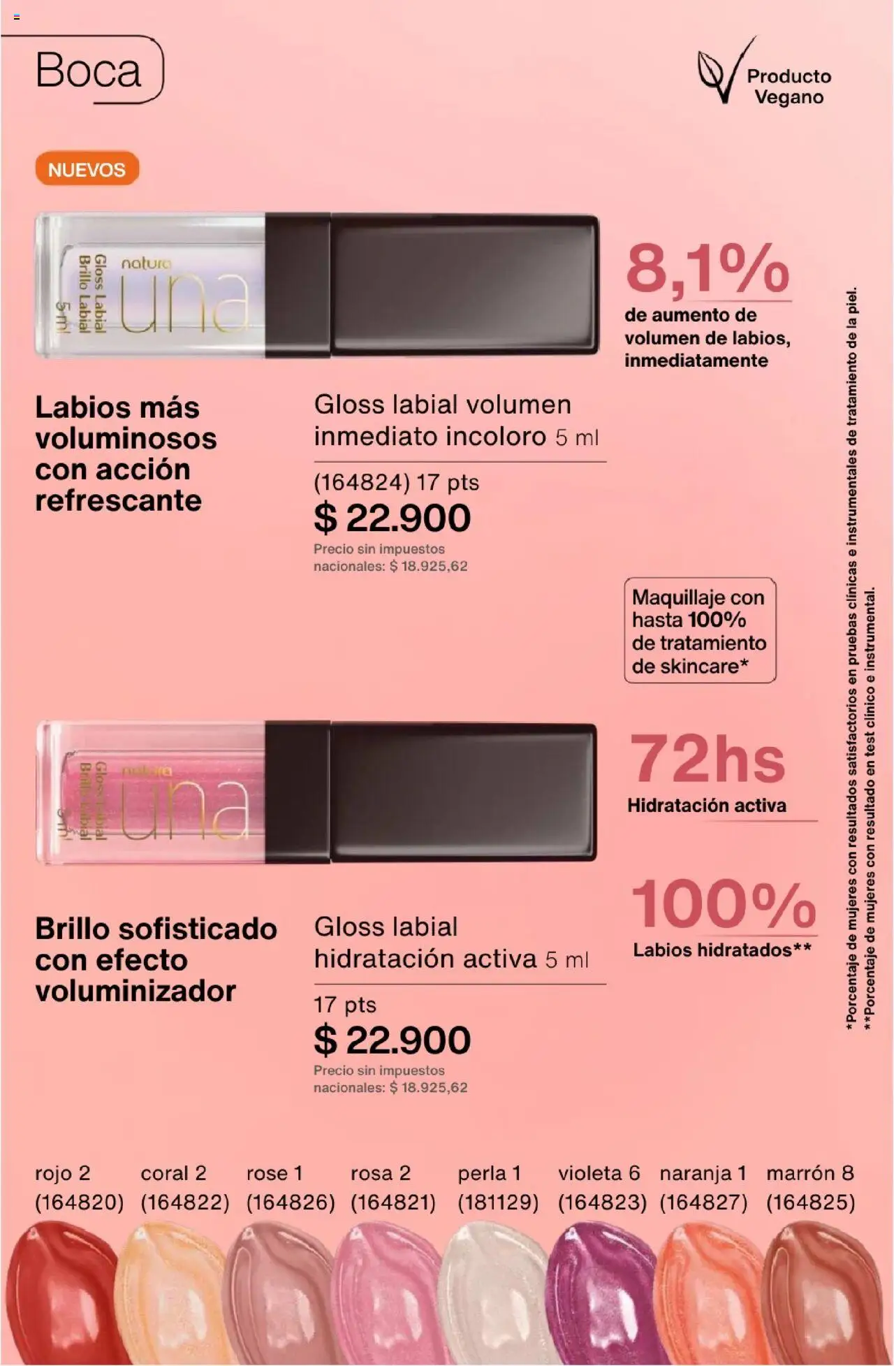 Natura - Catálogo Ciclo 15 │ válido desde el 01.10.2025 | Página: 110 | Productos: Maquillaje, Brillo