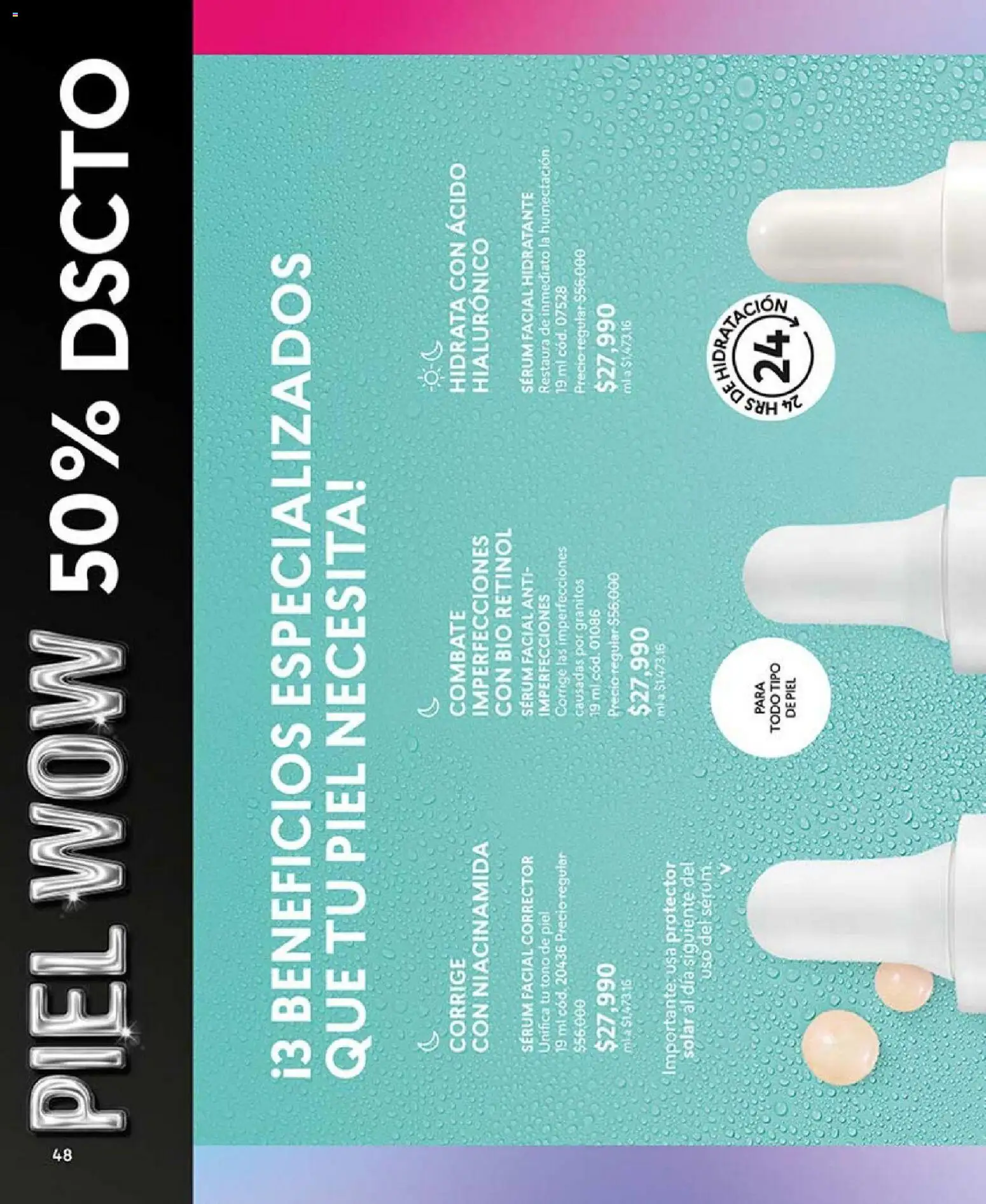 CyZone revista - valida desde el 01.01.2026 | Página: 48 | Productos: Serum, Corrector