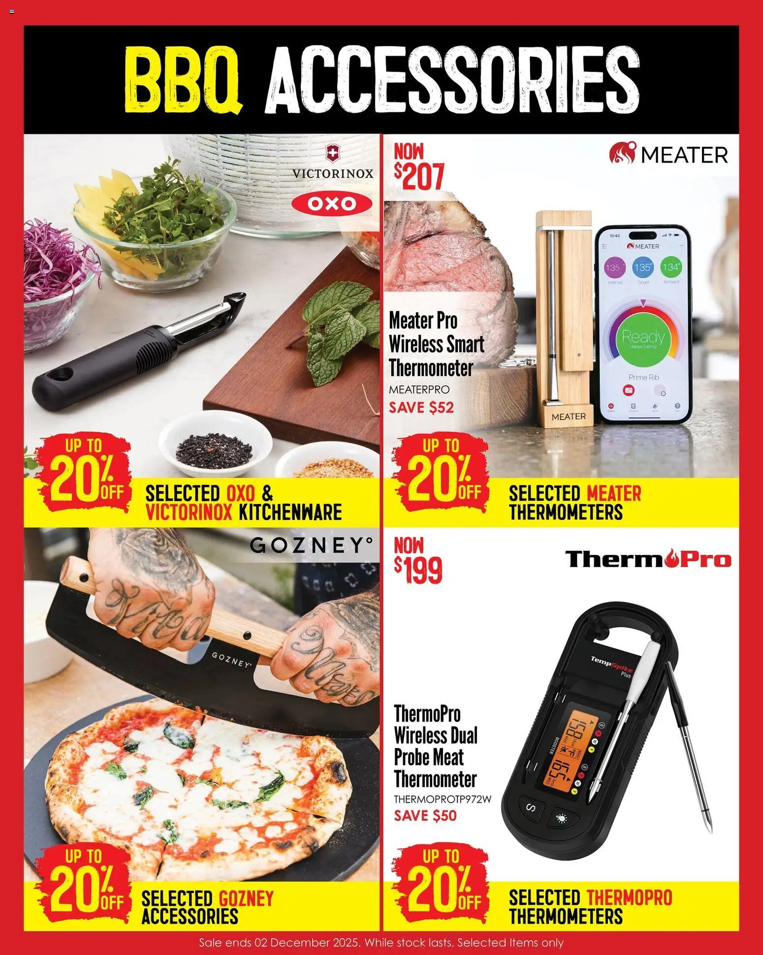 Barbeques Galore catalogue - valid from 12.11.2025 | Page: 7 | Products: Meat, Accessories, Thermometer