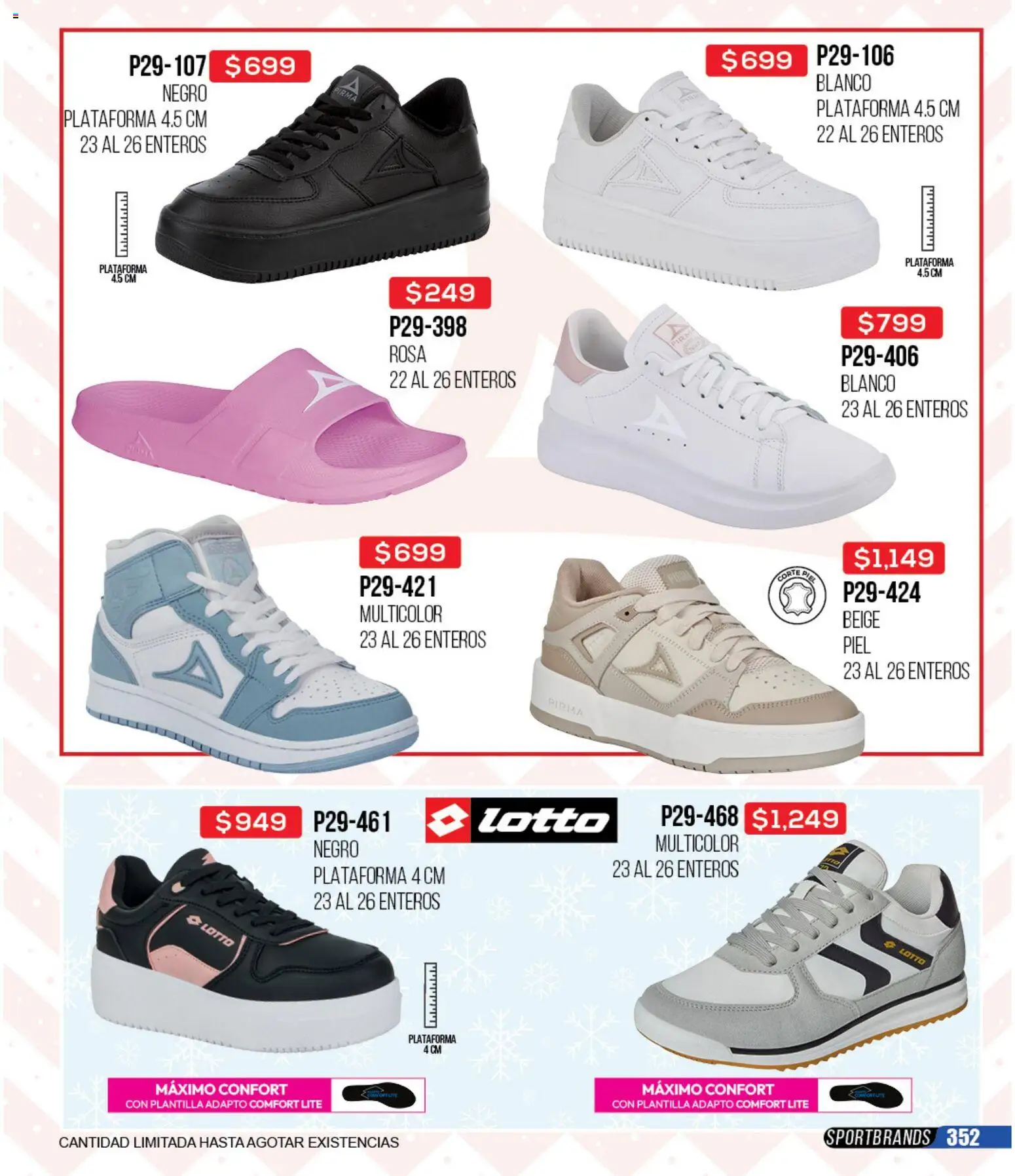 Nuevas ofertas de Cklass válidas en toda la República Mexicana desde el 30.11.2025. ¡Encuentra las mejores ofertas en Cklass catálogo Rebajas Navideñas Calzado! | Página: 353