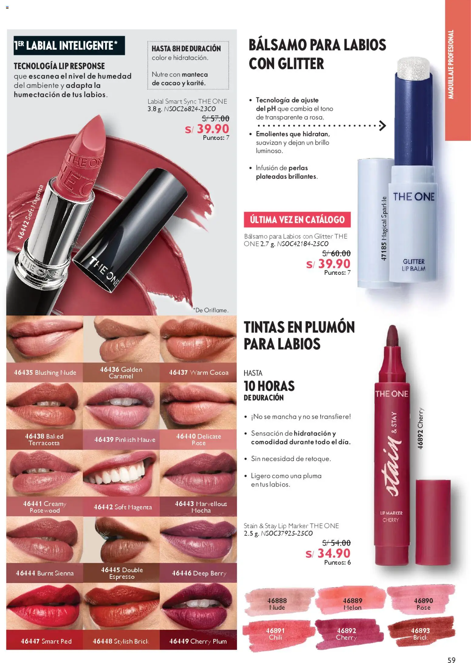 Catálogo Oriflame válido desde 28.03.2026 | Página: 59 | Productos: Maquillaje