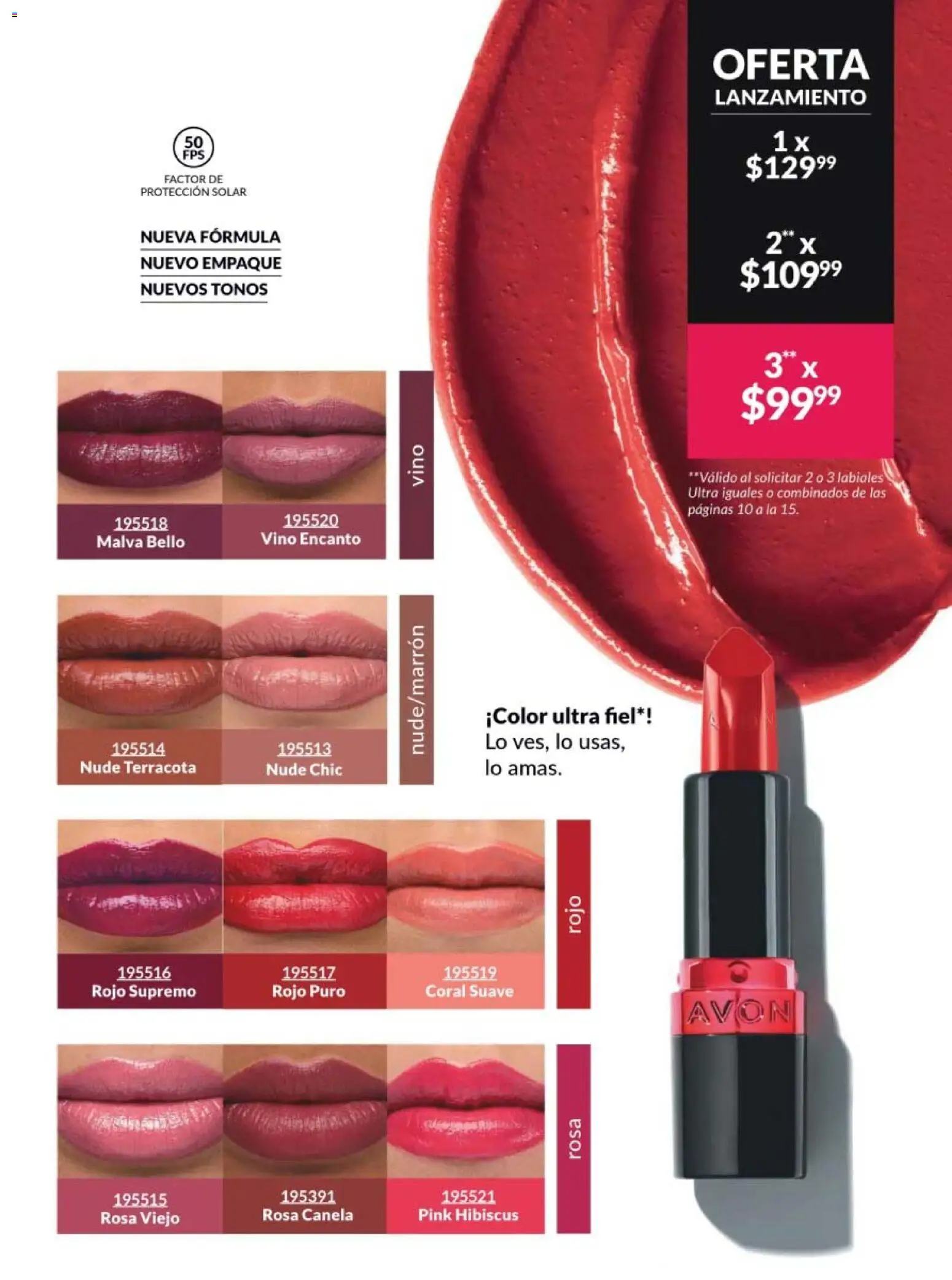 Nuevas ofertas de AVON válidas en toda la República Mexicana desde el 20.02.2026. ¡Encuentra las mejores ofertas en AVON campaña 4 2026! | Página: 7 | Productos: Vino