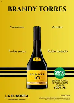 Vista previa de La Europea - Catálogo Brandy Torres, nuevo folleto de la tienda, válido en México a partir del 08.09.2025