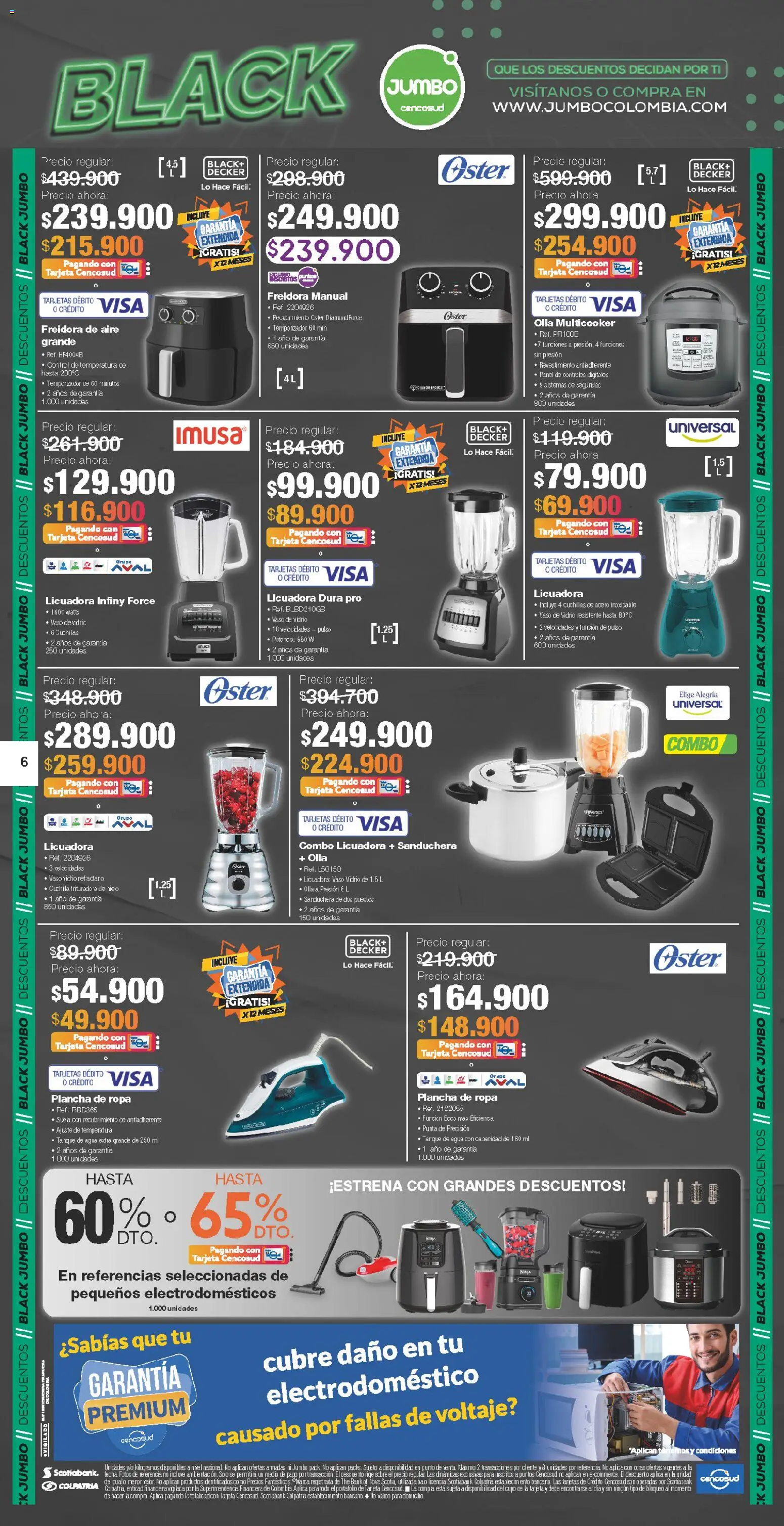 Jumbo revista - valida desde el 27.11.2025 | Página: 6 | Productos: Freidora de aire, Sobre, Freidora, Olla