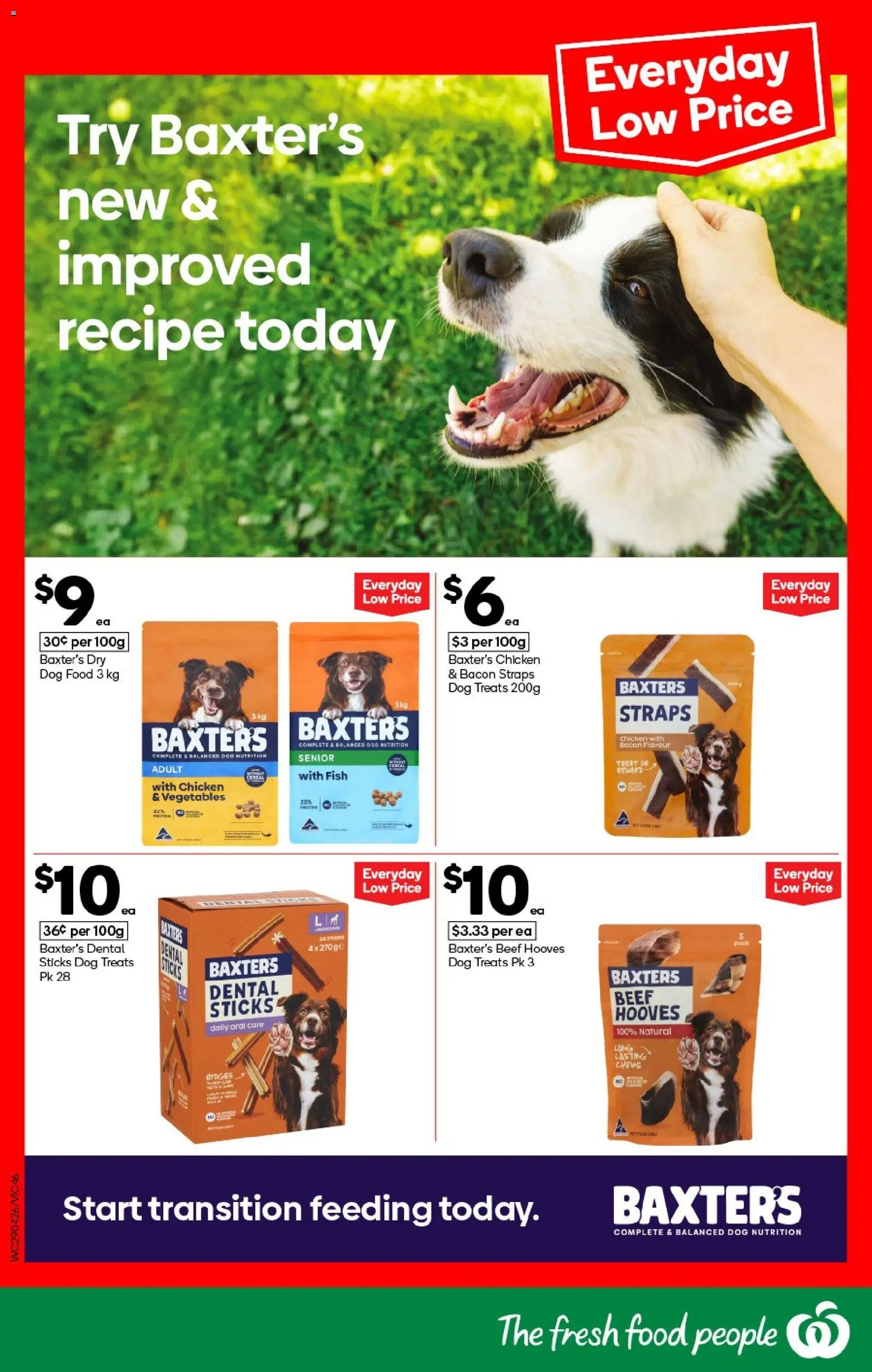 Woolworths catalogue - valid from 29.04.2026 | Page: 46 | Products: Bacon, Chicken, Beef, Dog food