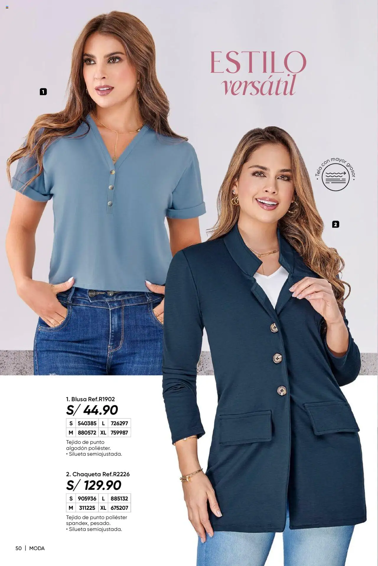 Catálogo Azzorti válido desde 18.08.2025 | Página: 54 | Productos: Blusa, Chaqueta