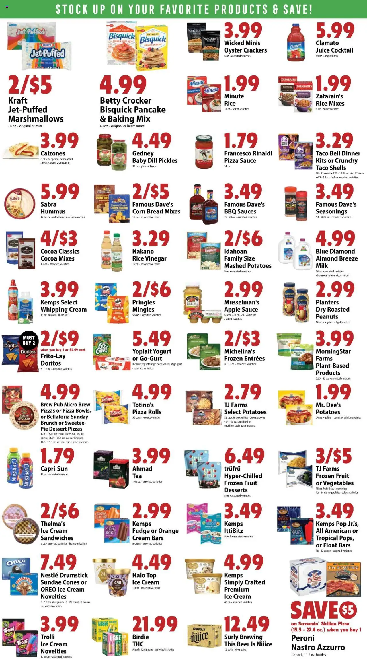 Festival Foods Weekly Ad - valid from 20.08.2025 | Page: 7 | Products: Milk, Yogurt, Rice, Potatoes