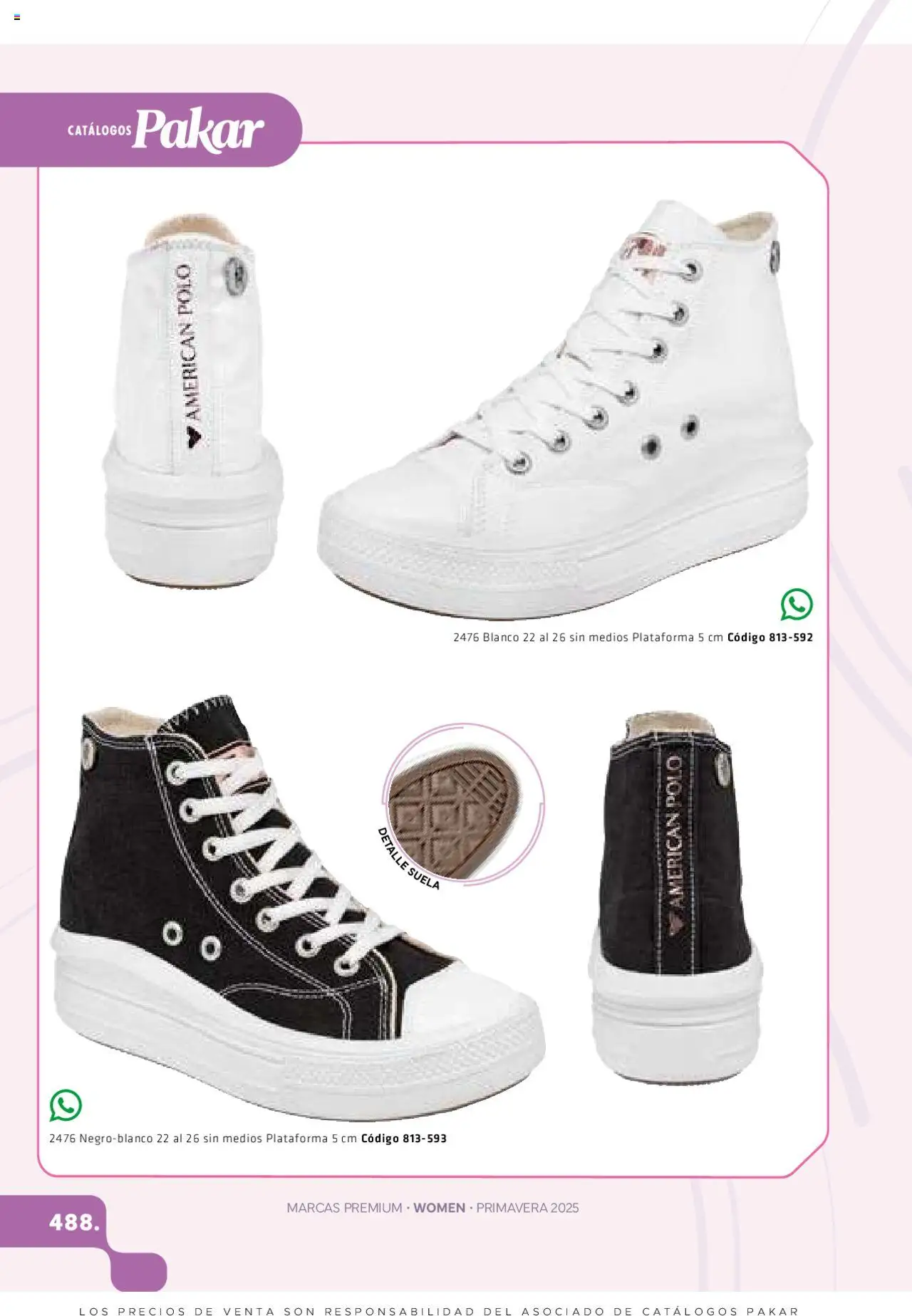 Nuevas ofertas de SC Pakar válidas en toda la República Mexicana desde el 06.03.2025. ¡Encuentra las mejores ofertas en SC Pakar catálogo Women! | Página: 488