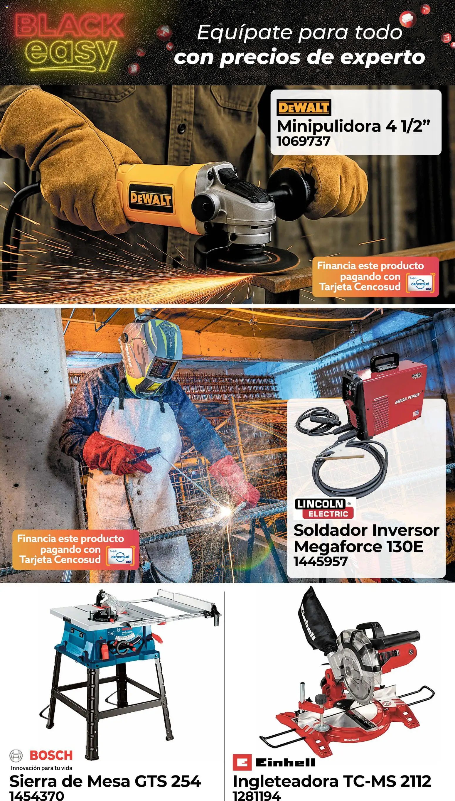 Easy revista - valida desde el 13.11.2025 | Página: 11 | Productos: Sierra, Mesa