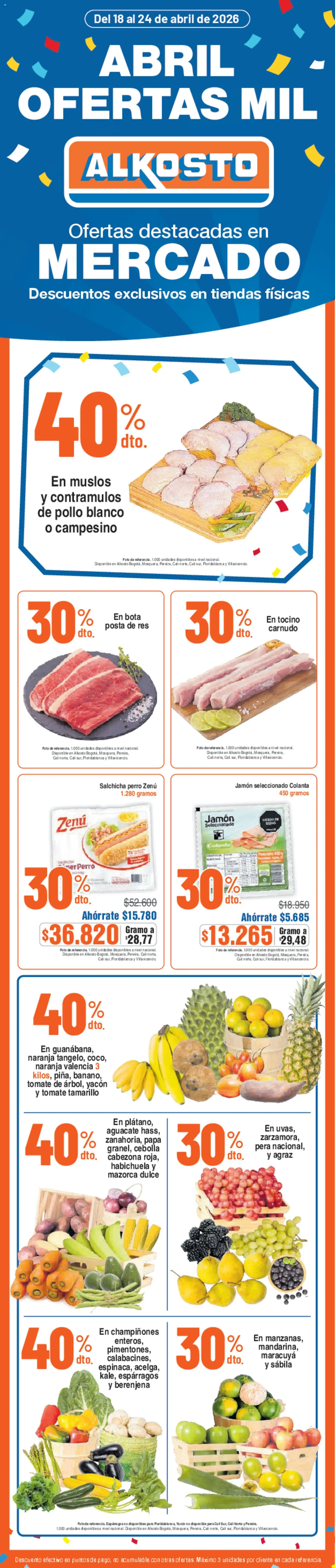 Alkosto revista - valida desde el 18.04.2026 | Página: 1