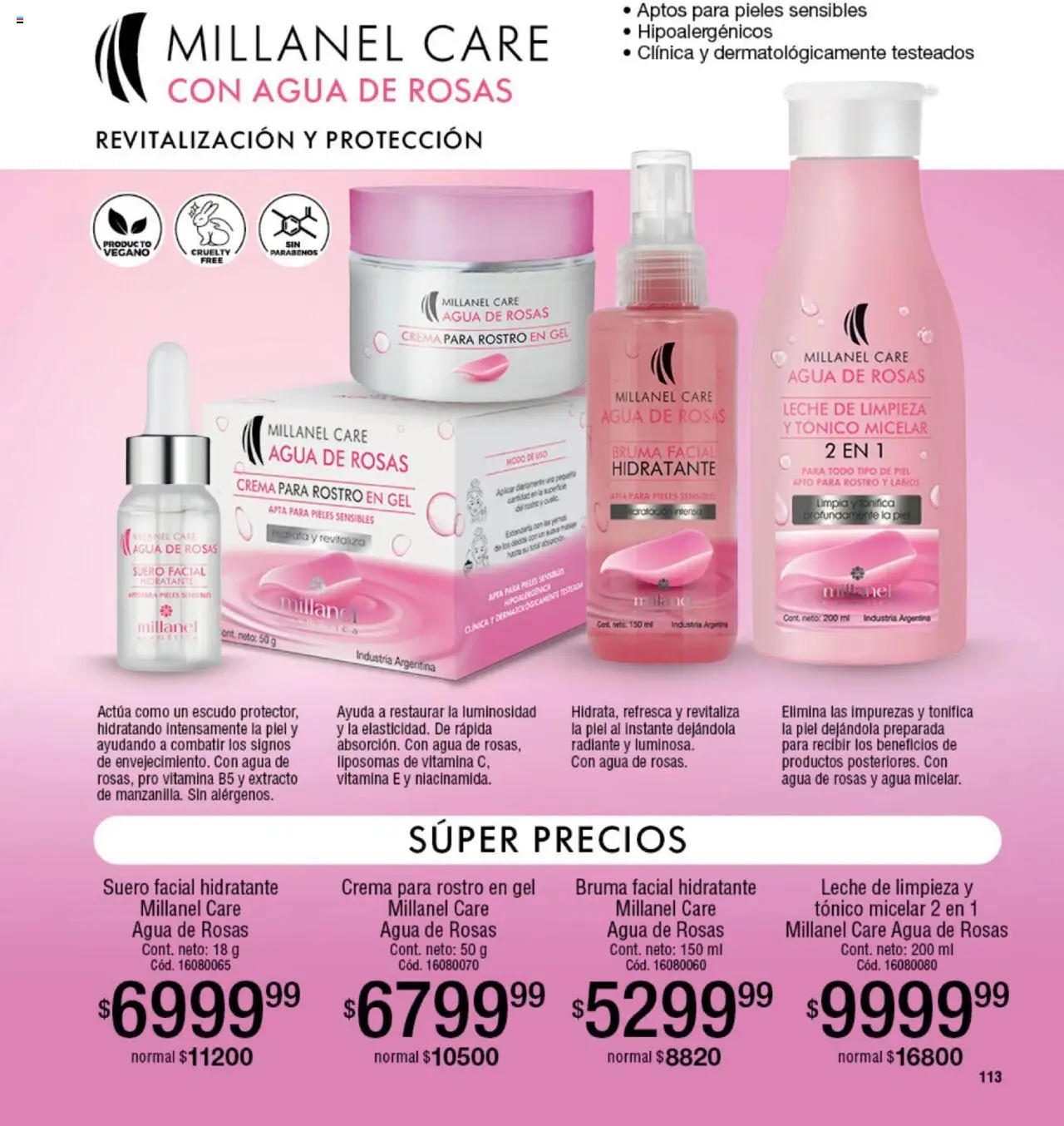 Millanel catálogo │ válido desde el 18.08.2025 | Página: 113 | Productos: Bruma, Agua, Leche, Crema