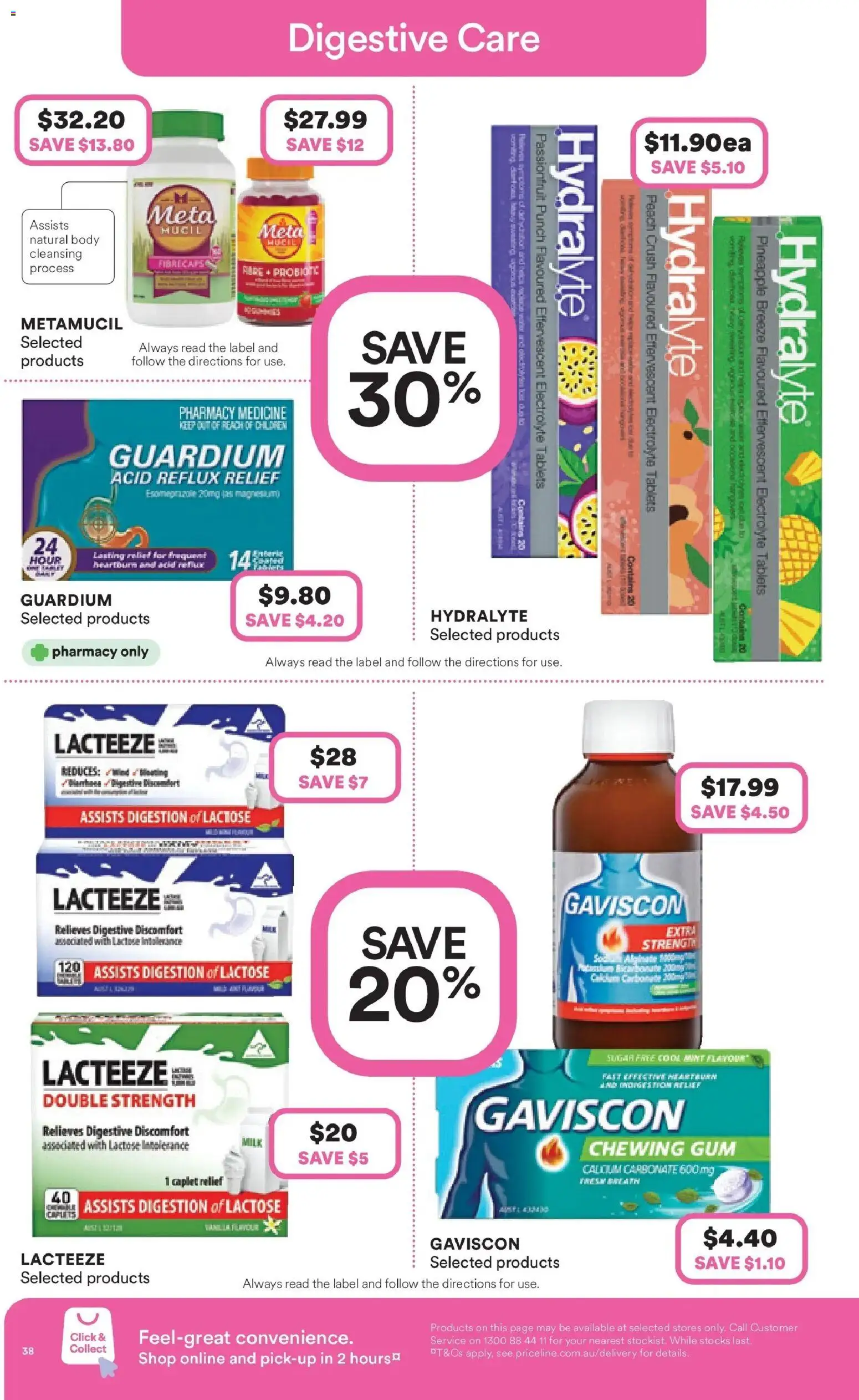 Priceline Pharmacy catalogue - valid from 11.12.2025 | Page: 38 | Products: Milk, Pineapple, Sugar, Tablets