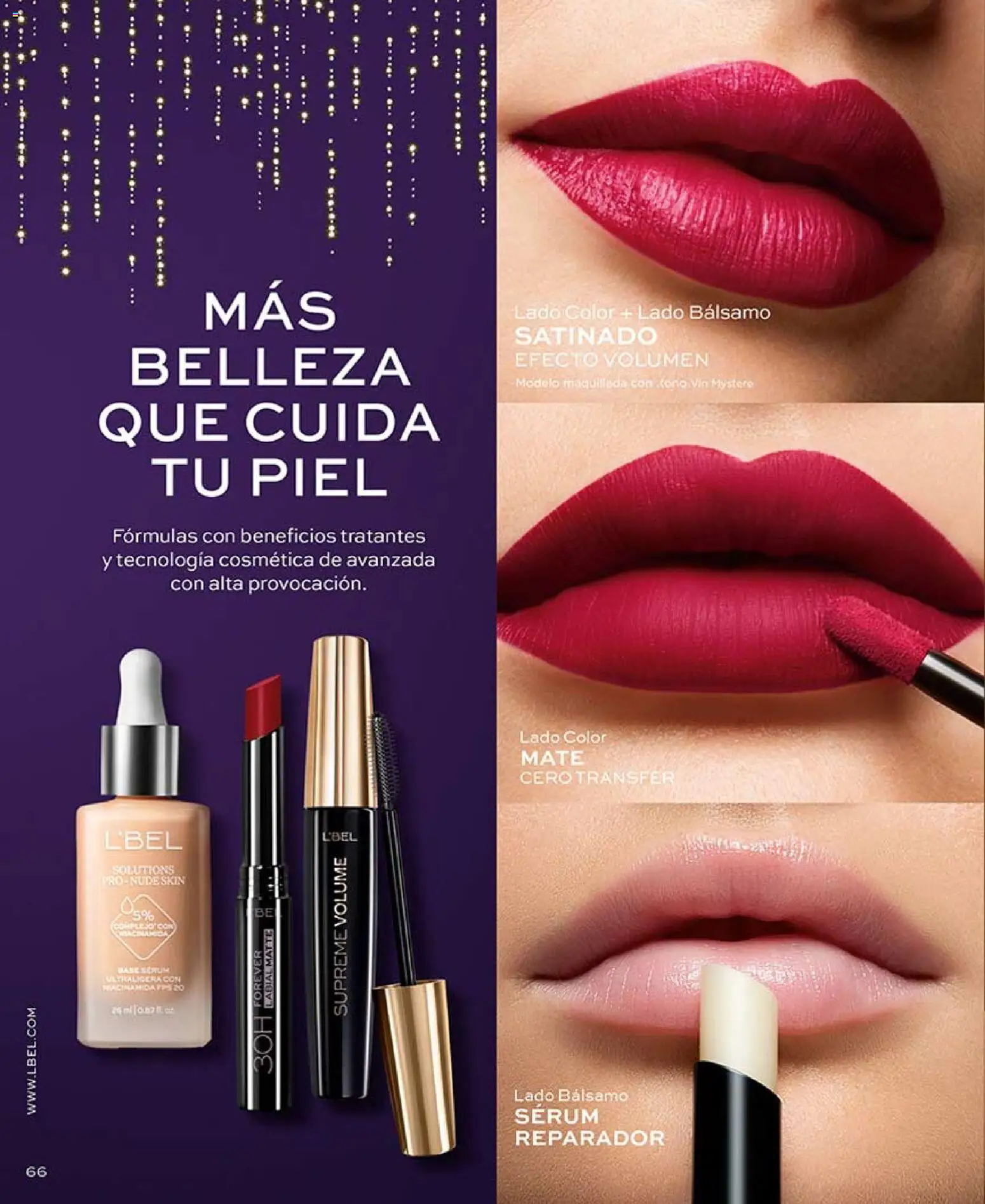 L'Bel revista - valida desde el 03.04.2026 | Página: 66 | Productos: Bálsamo, Serum