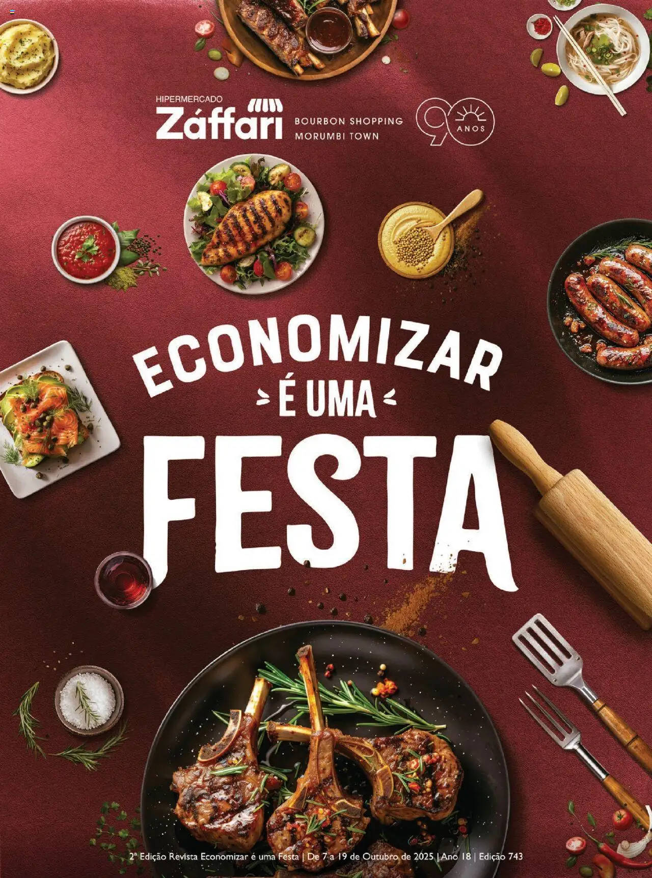 Zaffari Folheto - válido de 07.10.2025 | Página: 1 | Produtos: Revista, Bourbon