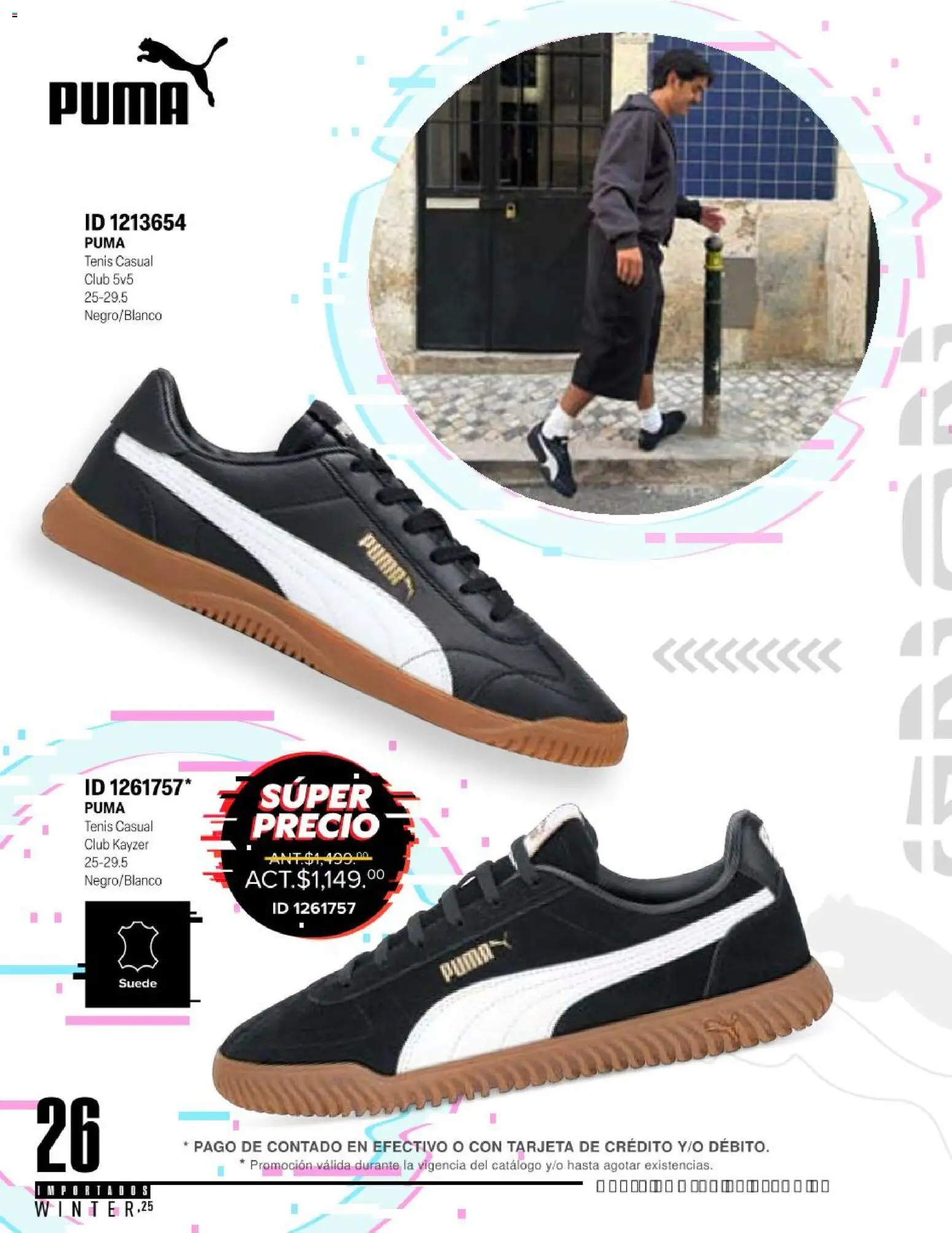 Nuevas ofertas de Price Shoes válidas en toda la República Mexicana desde el 11.11.2025. ¡Encuentra las mejores ofertas en Price Shoes catálogo Importados Winter 2025  ! | Página: 26 | Productos: Tenis