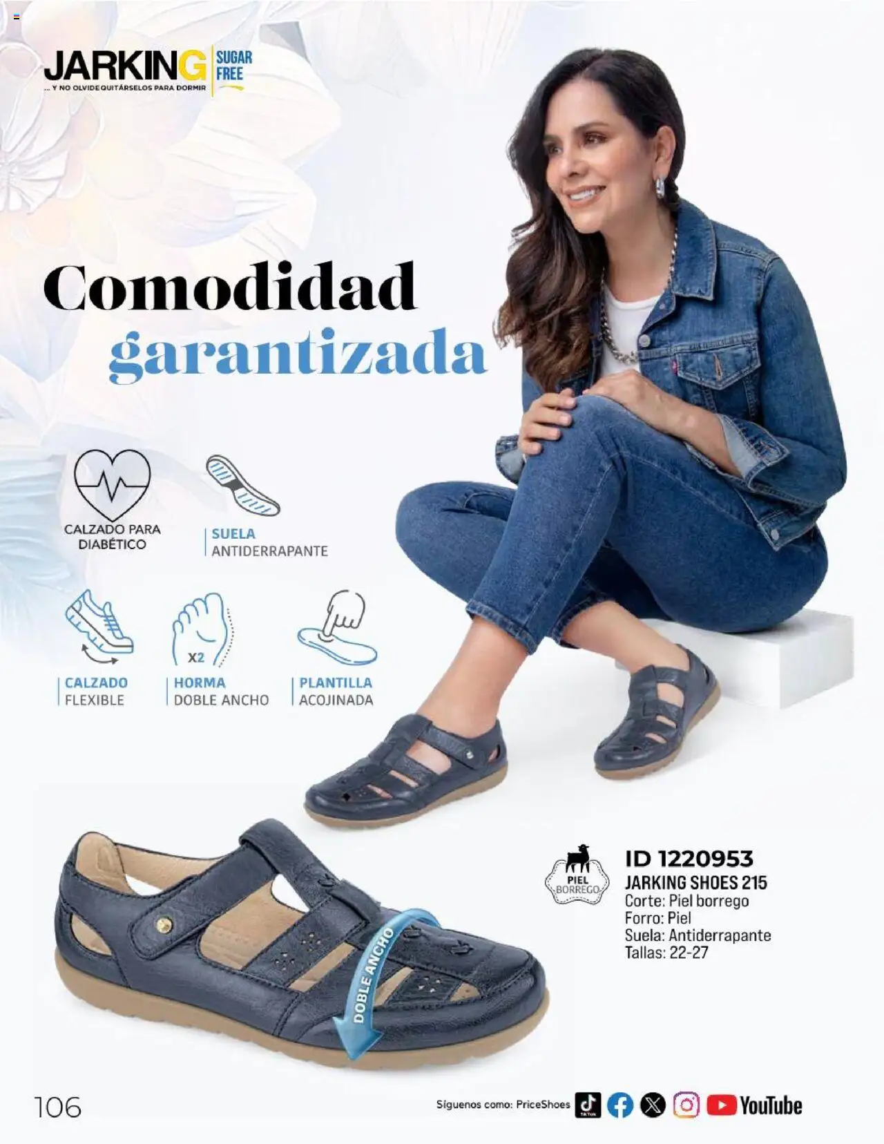 Nuevas ofertas de Price Shoes válidas en toda la República Mexicana desde el 10.02.2025. ¡Encuentra las mejores ofertas en Price Shoes catálogo Confort! | Página: 106 | Productos: Flexible