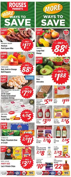 Preview of Rouses weekly ads valid from 25.02.2026 | Page: 1